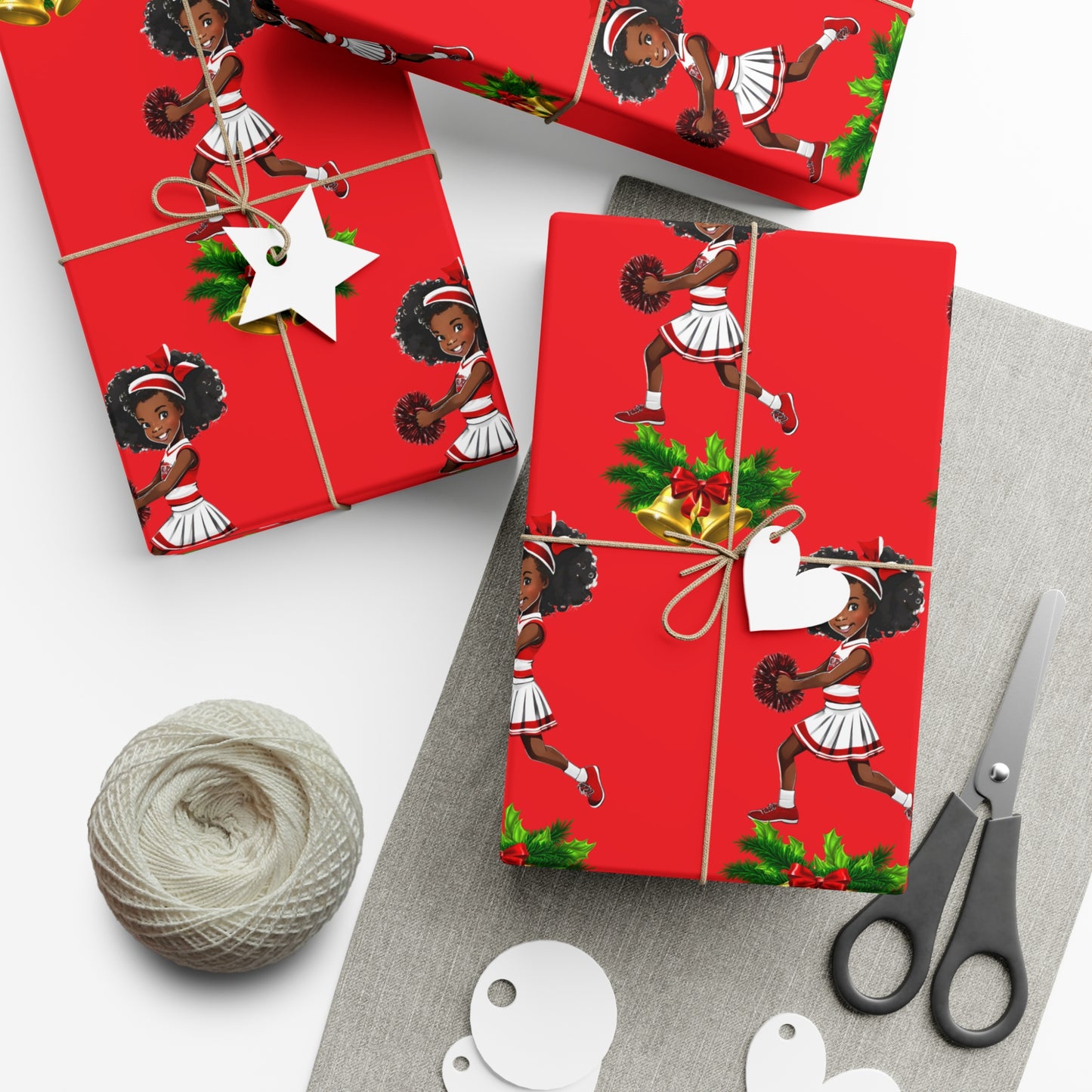 Little Miss Christmas Cheer II - Red