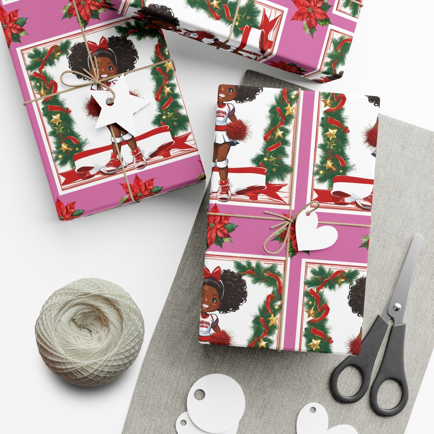 Little Miss Christmas Cheer I - Pink