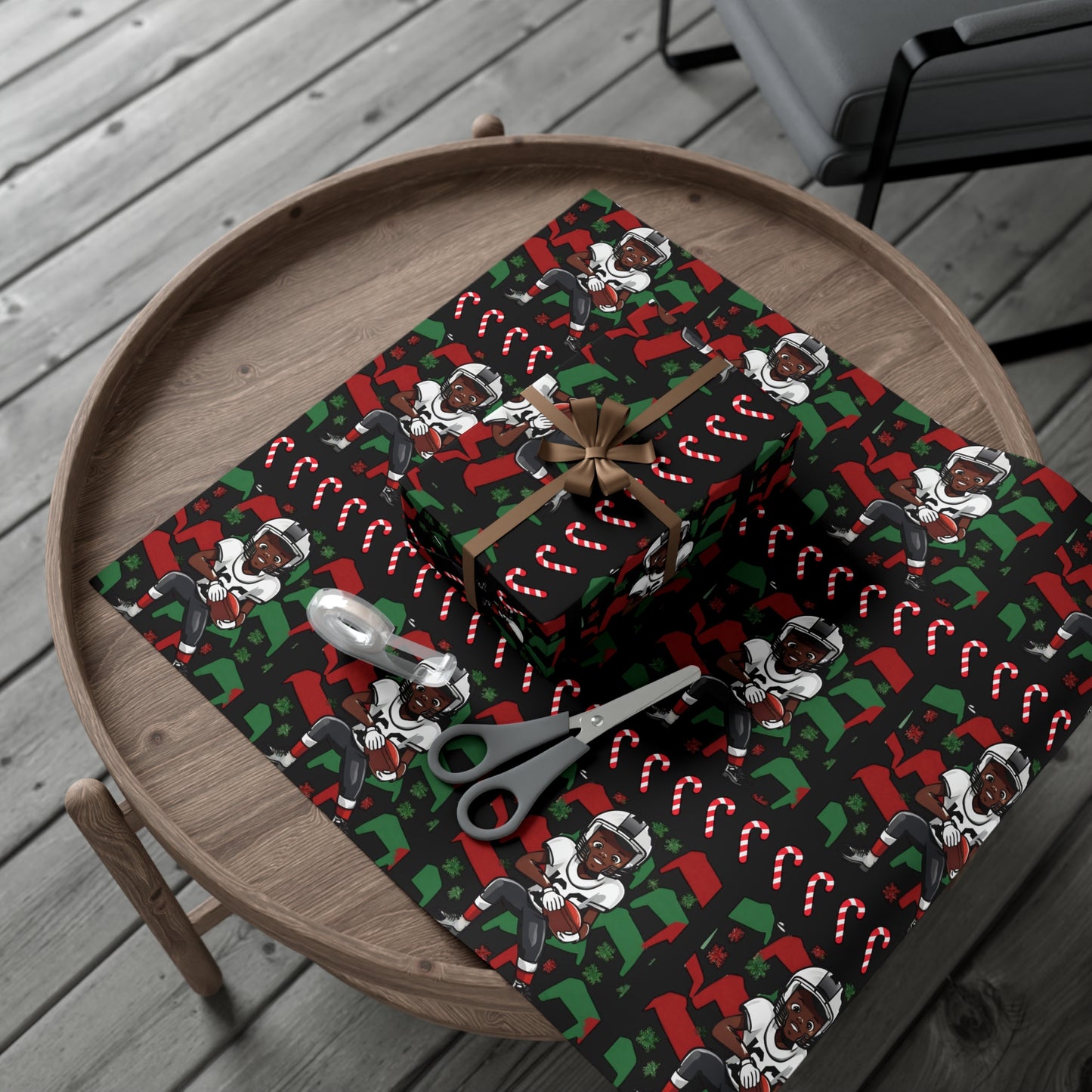 The Christmas Football Champ I - Black