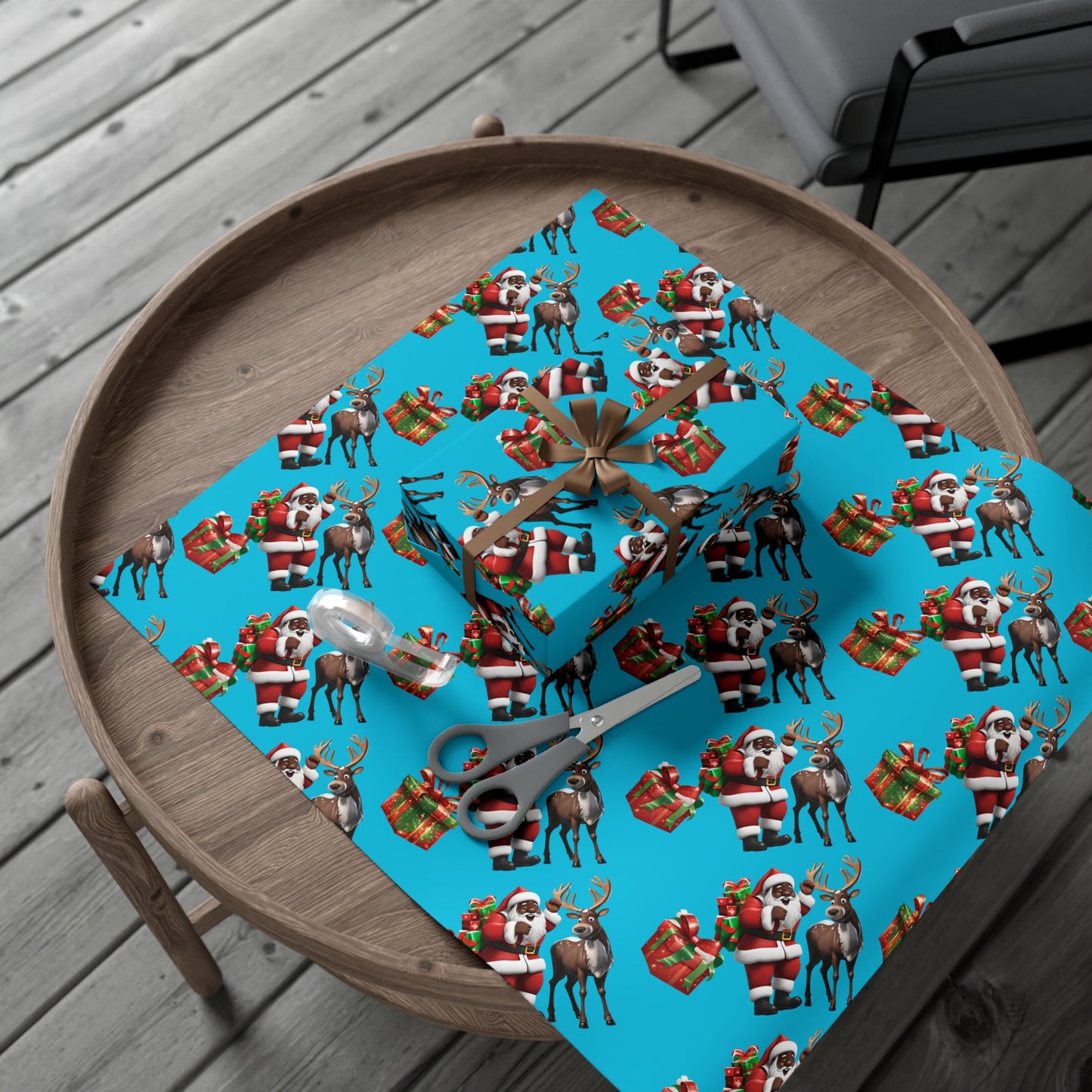 The Jolly Old Elf III - Turquoise