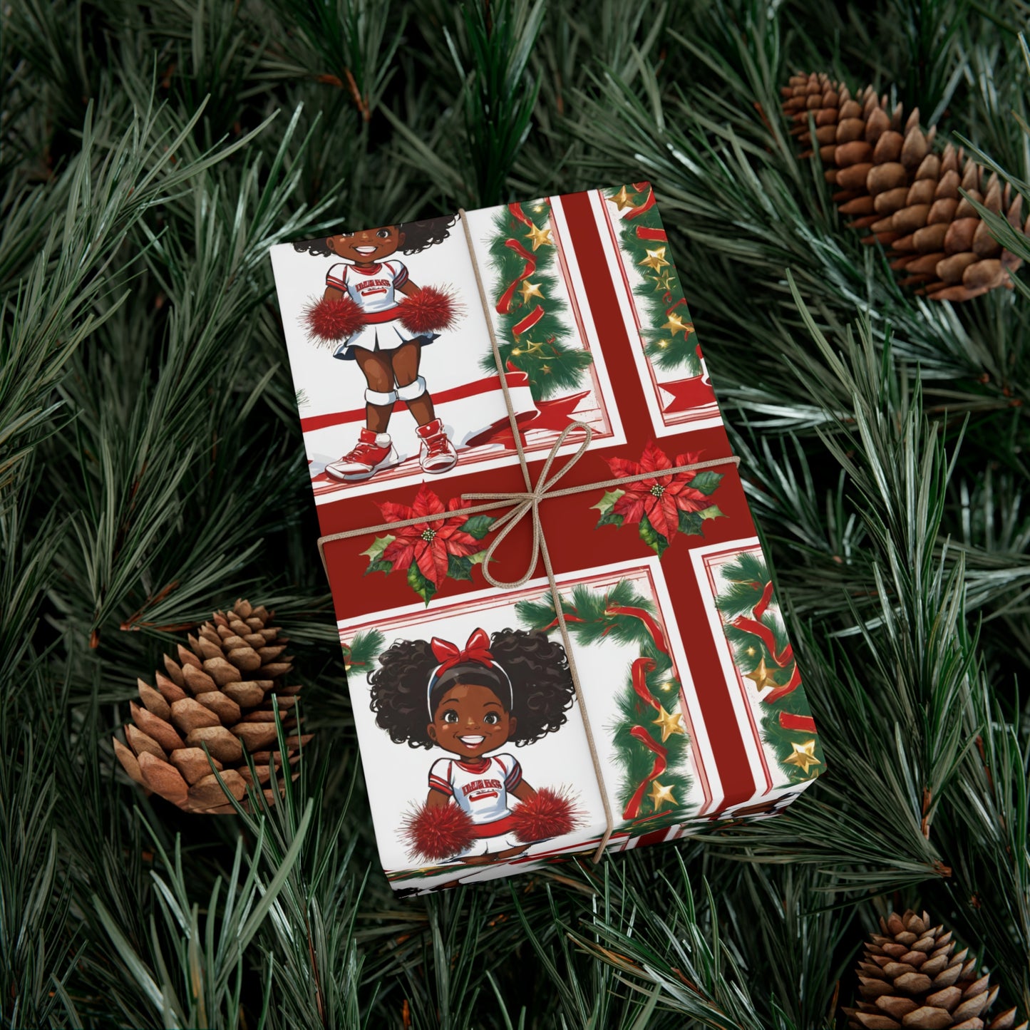 Little Miss Christmas Cheer I - Red
