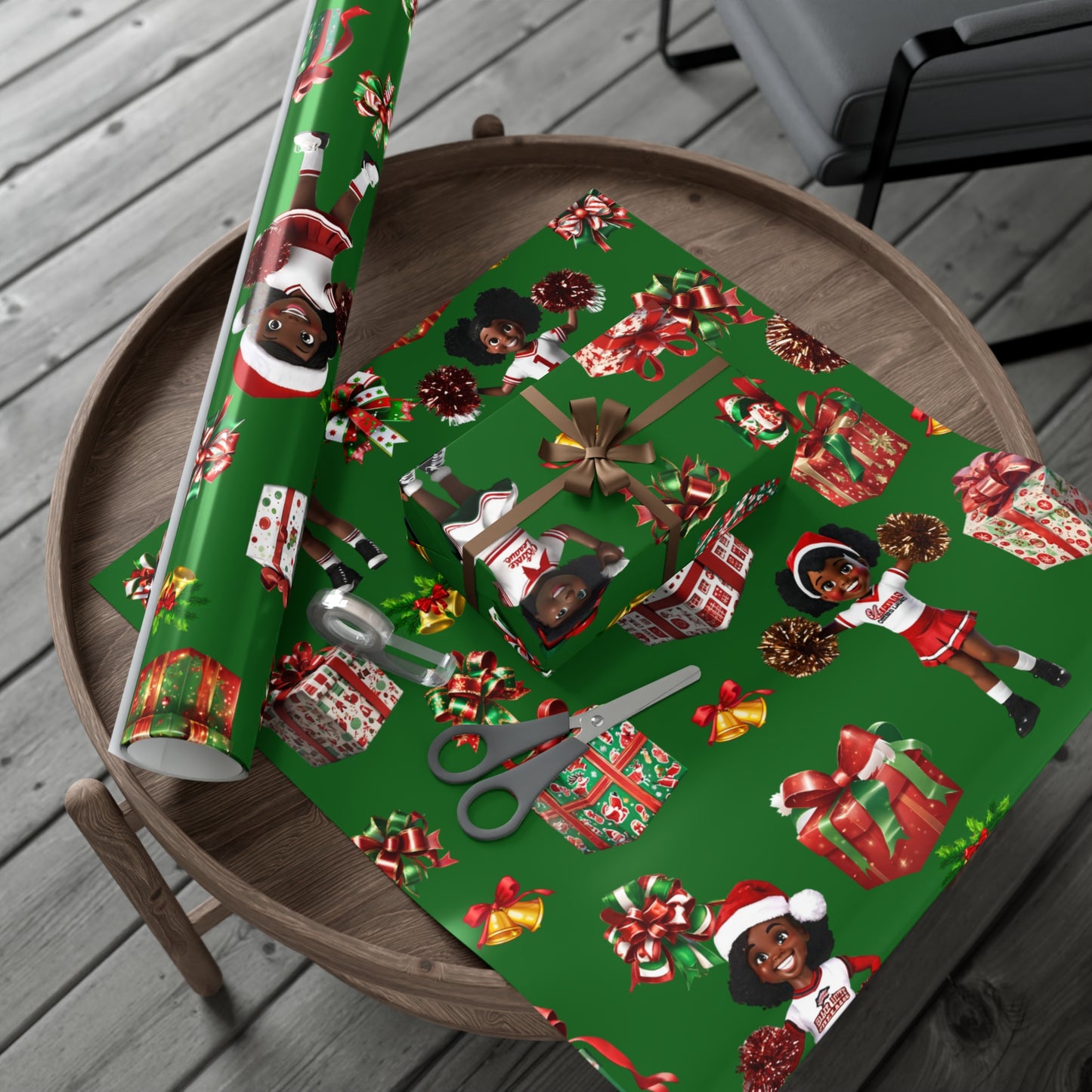 Little Miss Christmas Cheer III - Green