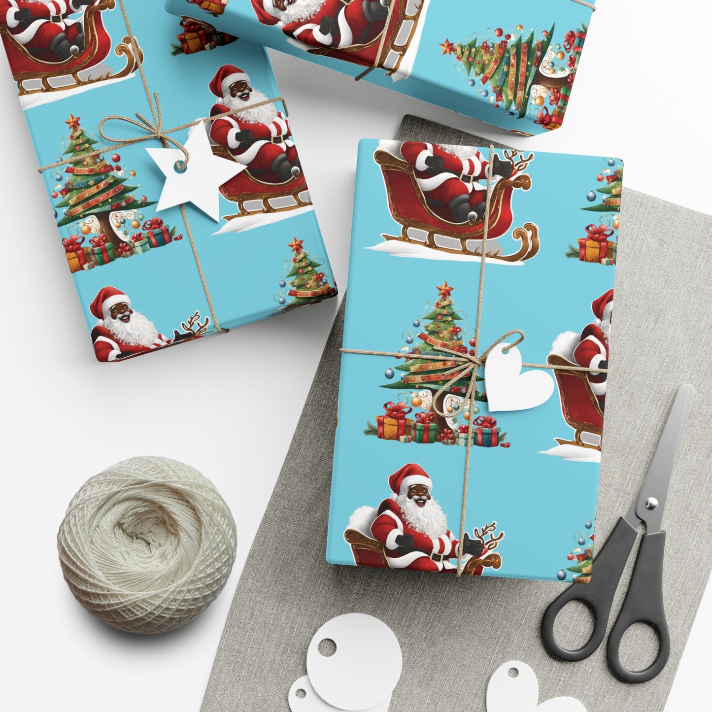 The Jolly Old Elf I - Blue