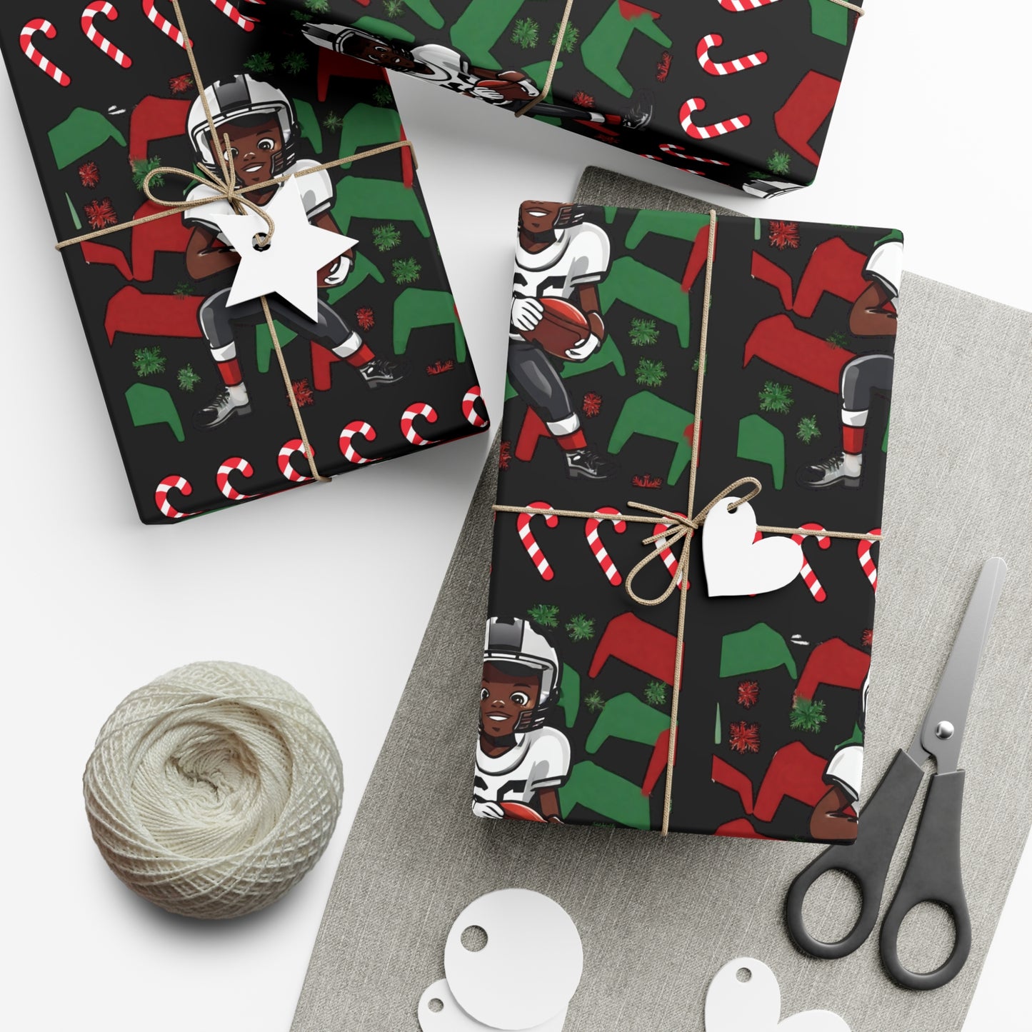 The Christmas Football Champ I - Black