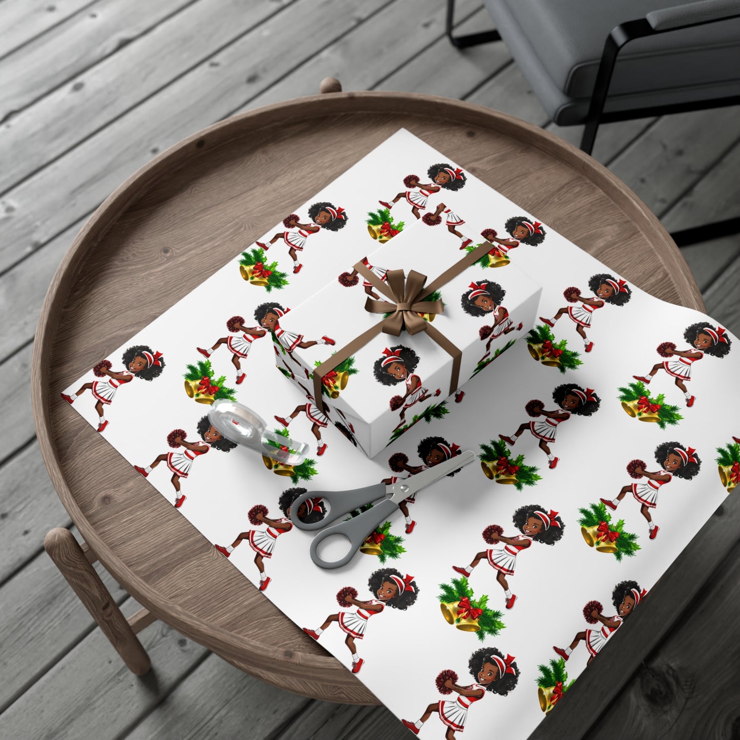 Little Miss Christmas Cheer II - White