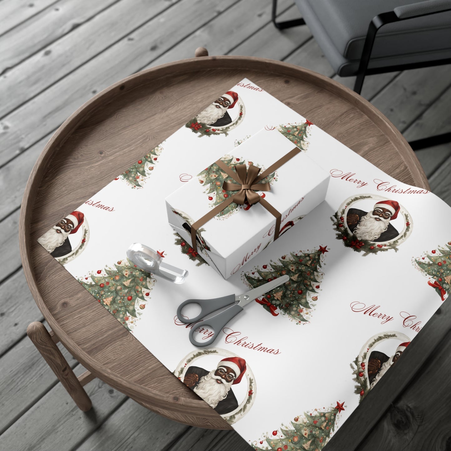 Vintage Santa II - White