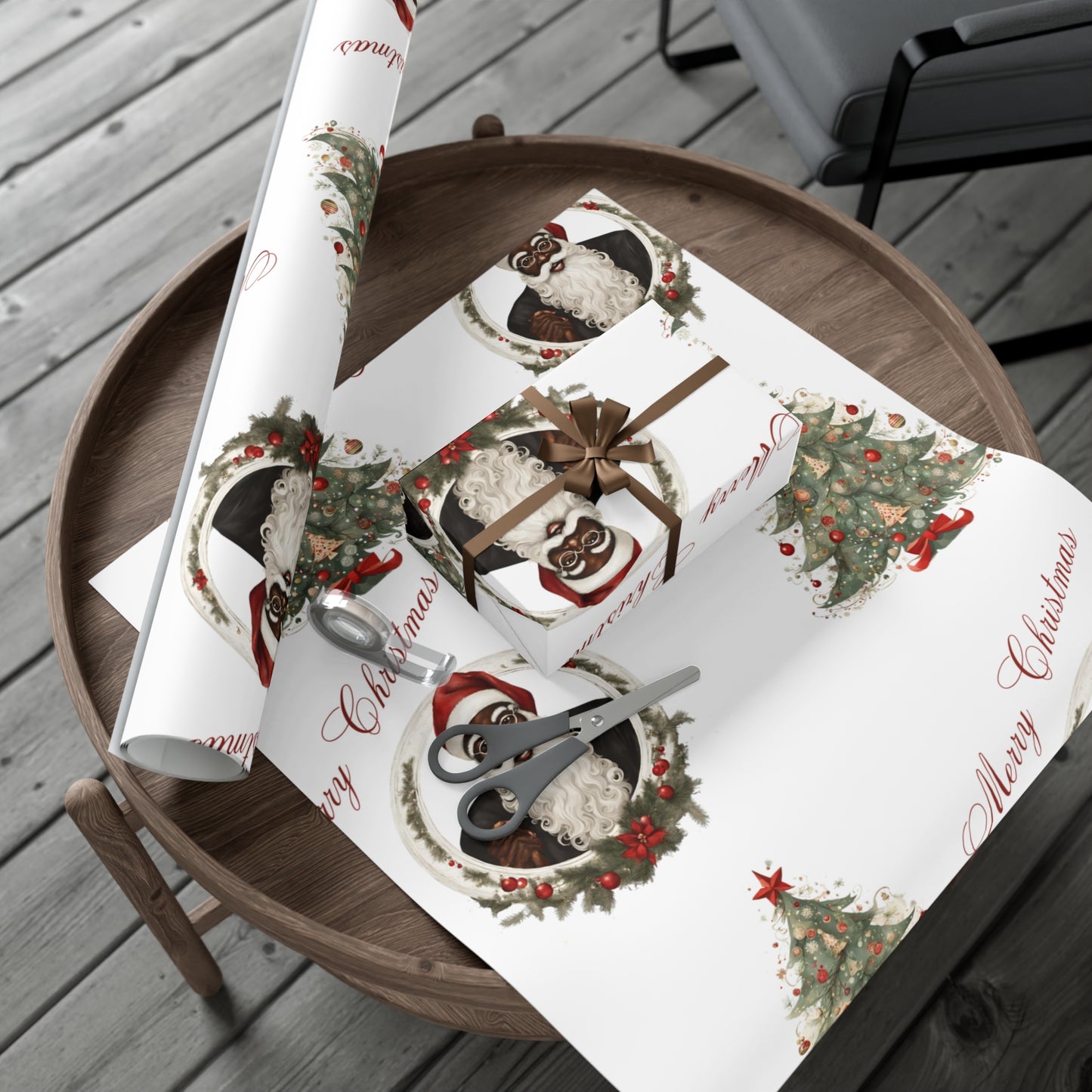 Vintage Santa II - White