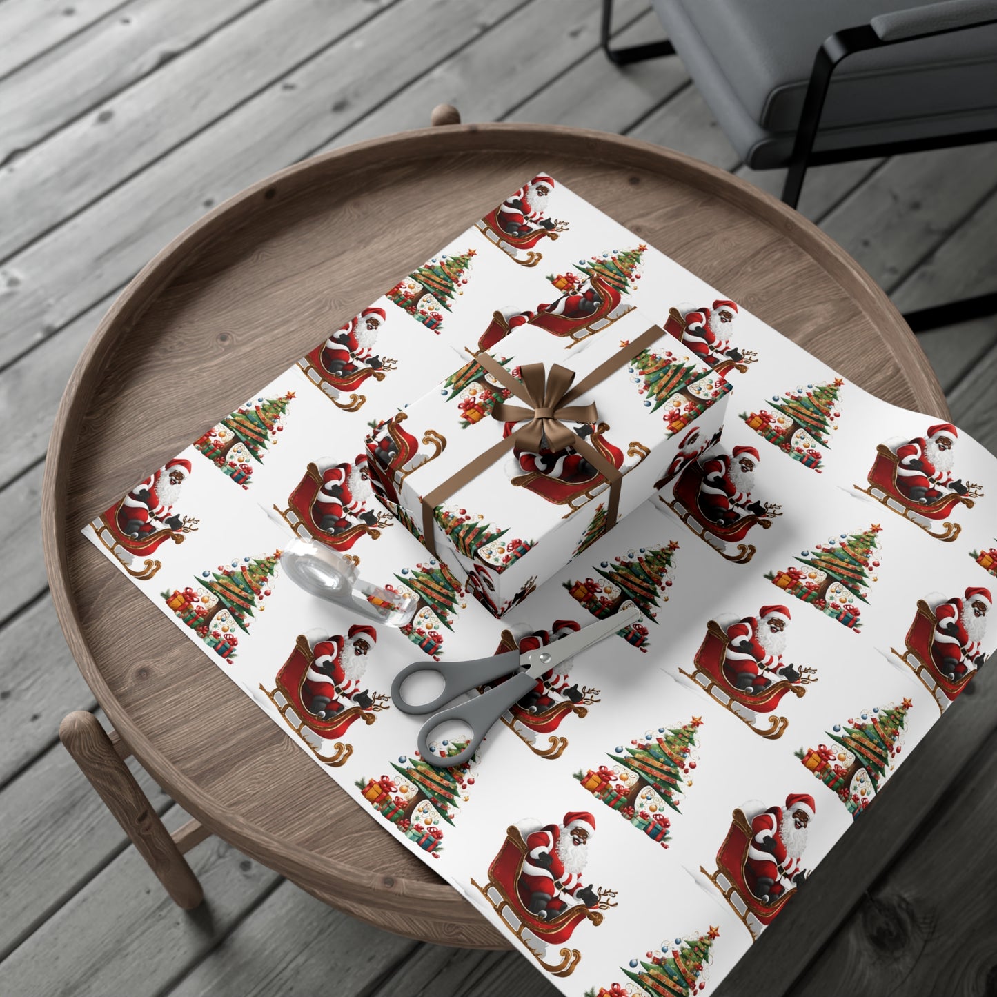 The Jolly Old Elf I - White