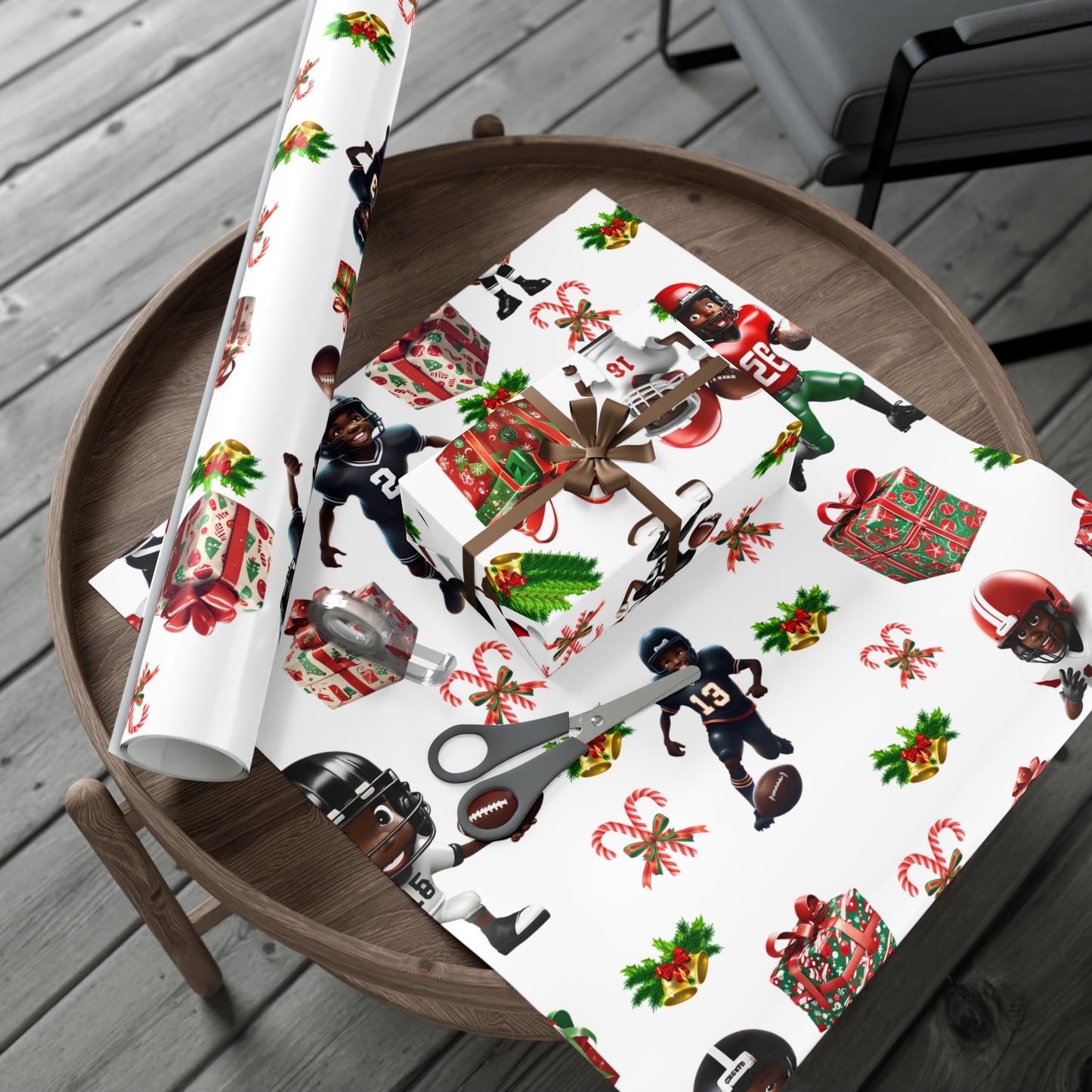 The Christmas Football Champ II - White