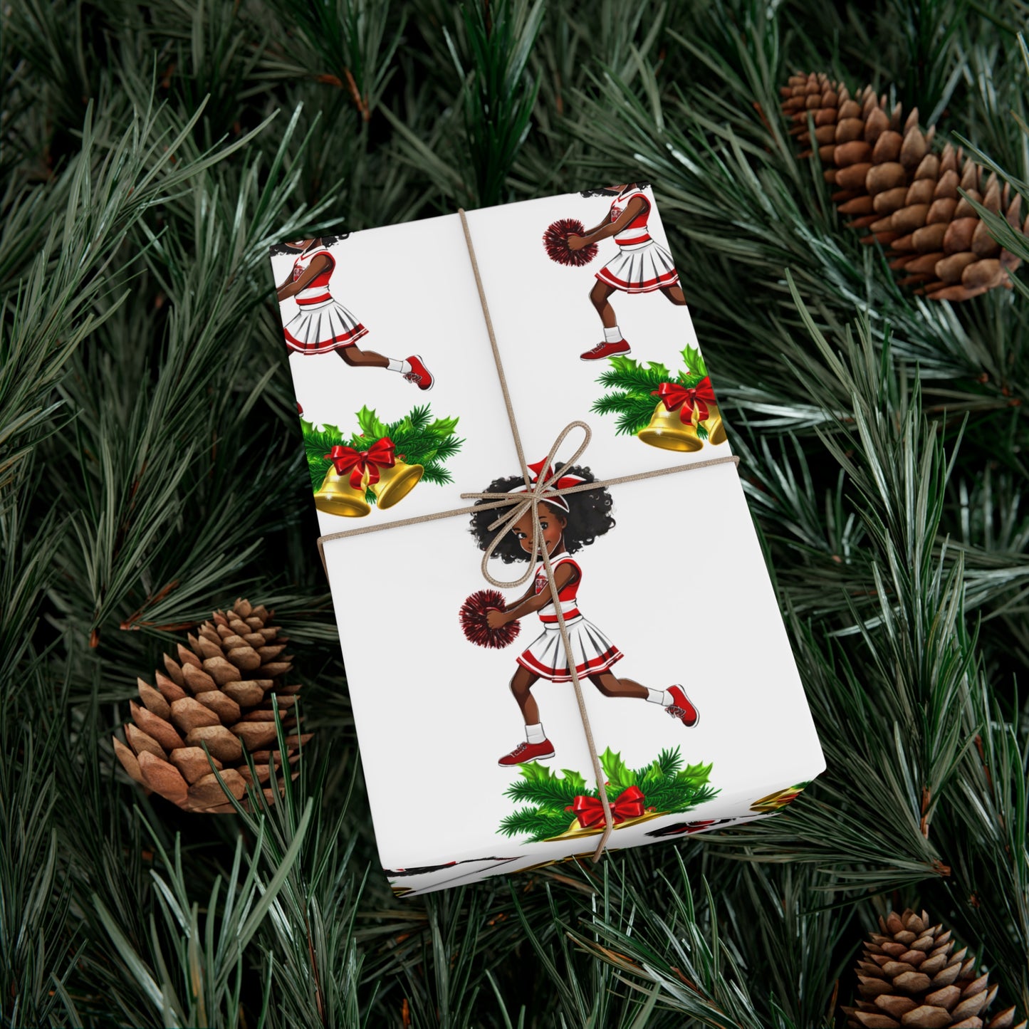 Little Miss Christmas Cheer II - White