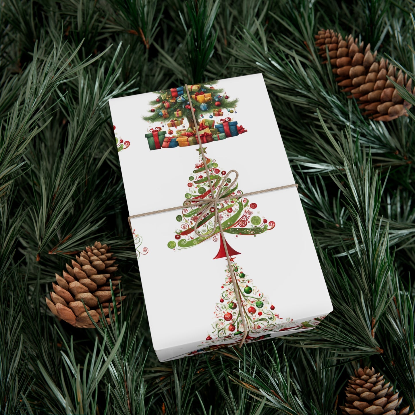Time To Light The Tree I - White