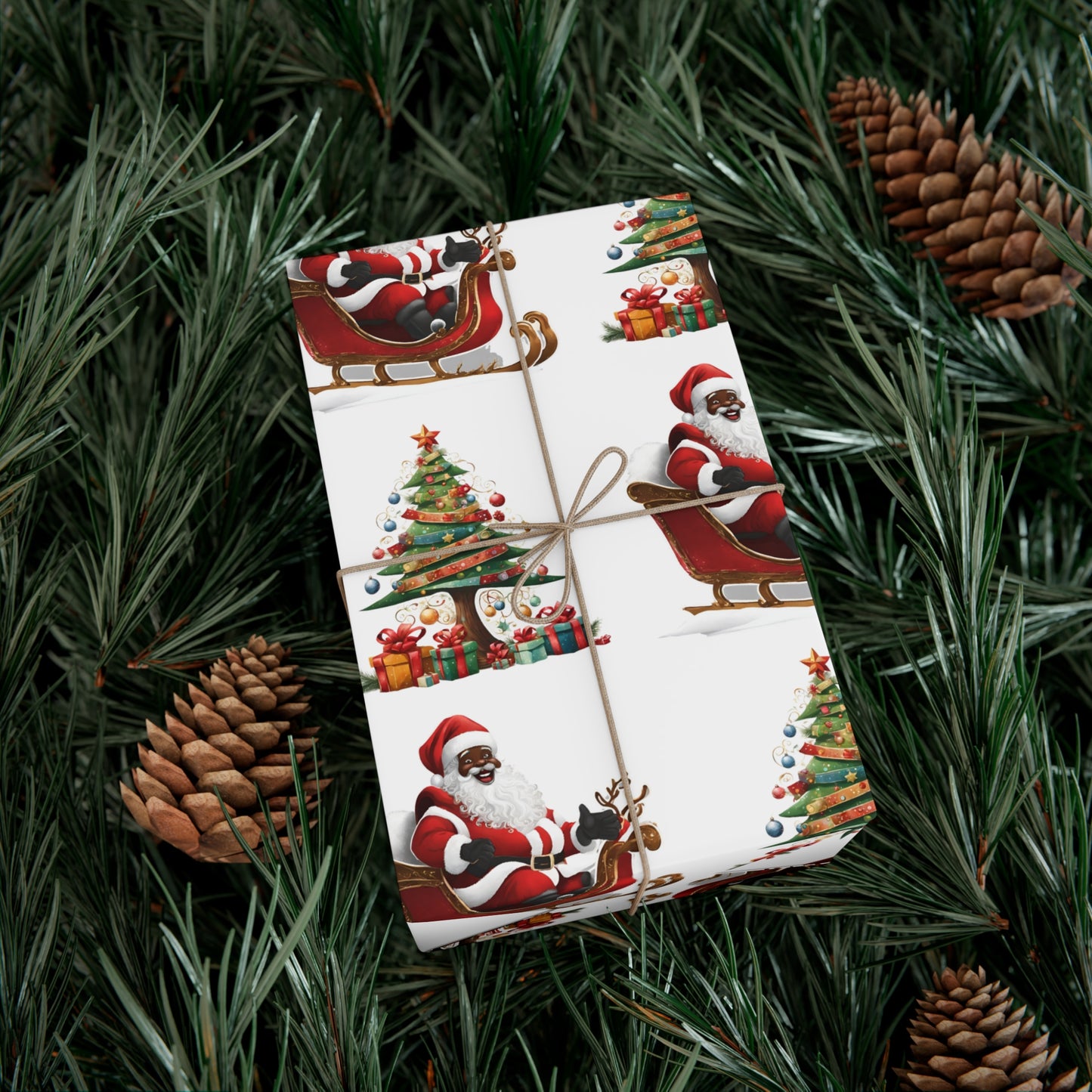 The Jolly Old Elf I - White