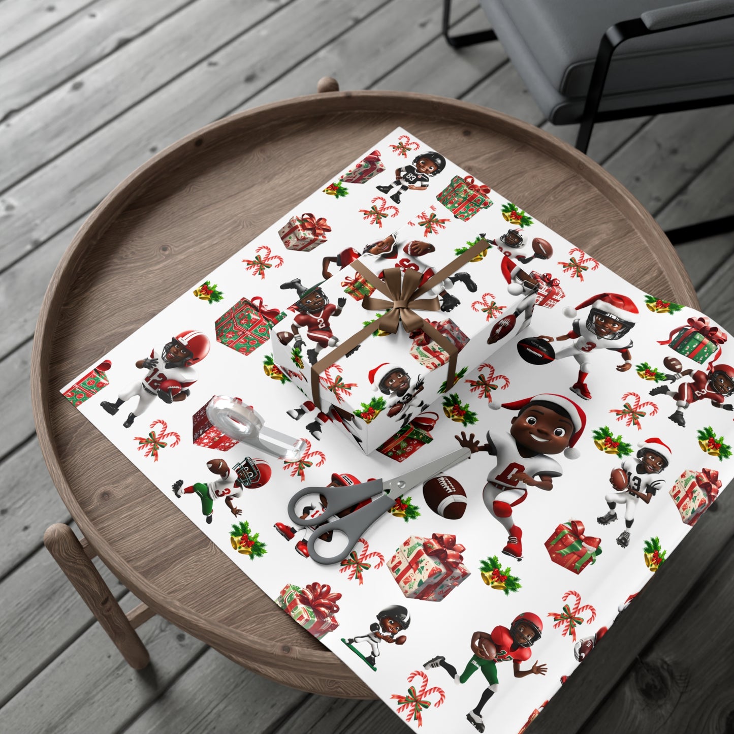 The Christmas Football Champ II - White