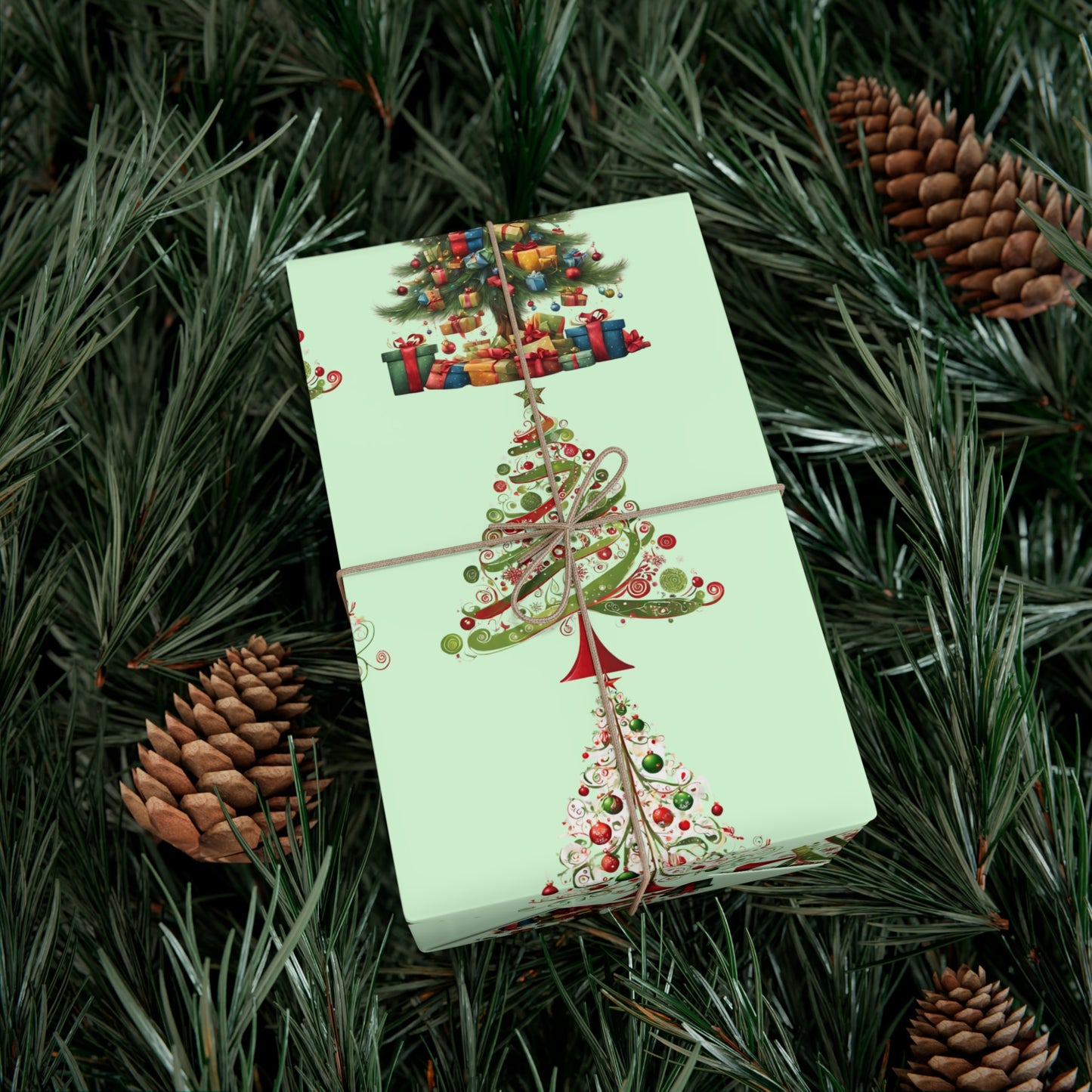 Time To Light The Tree I - Light Green