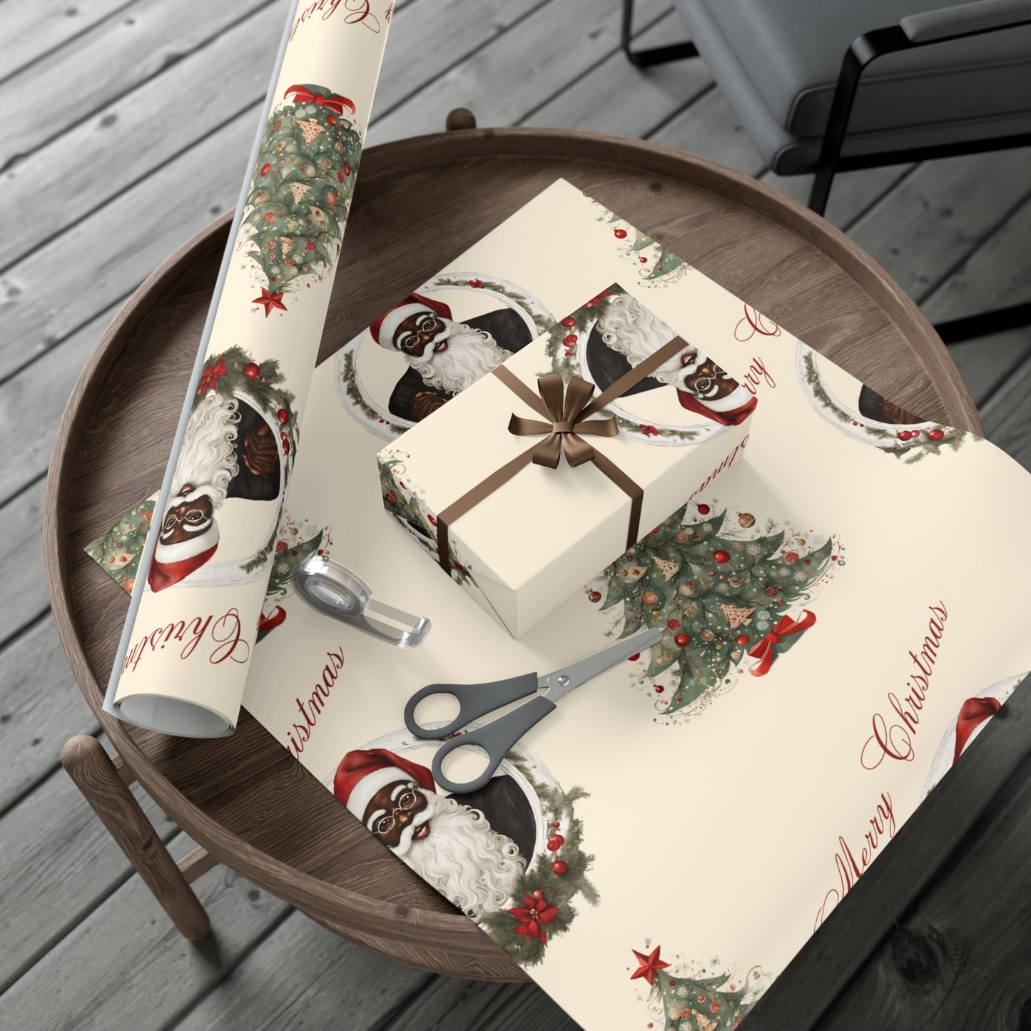 Vintage Santa II - Beige