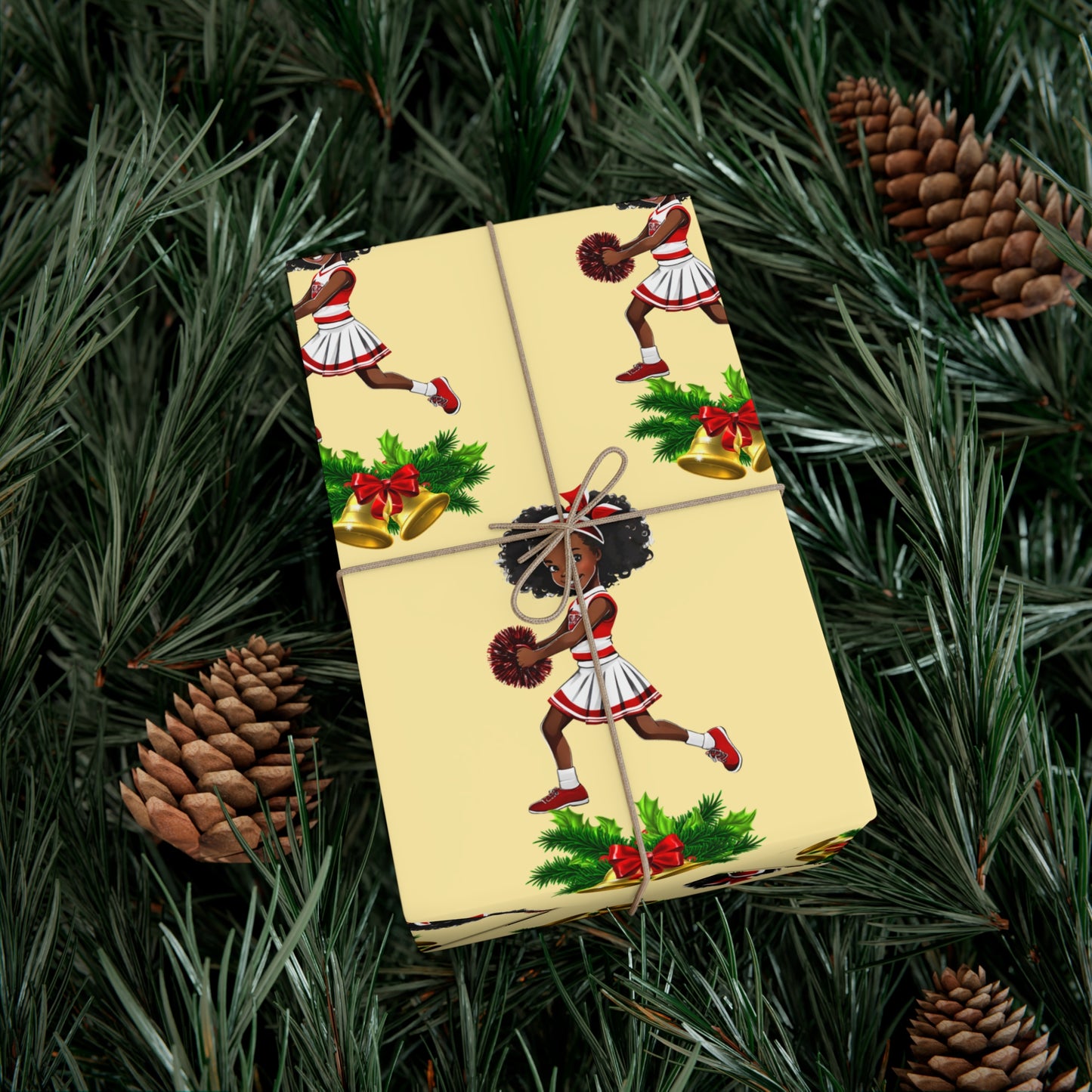 Little Miss Christmas Cheer II - Yellow