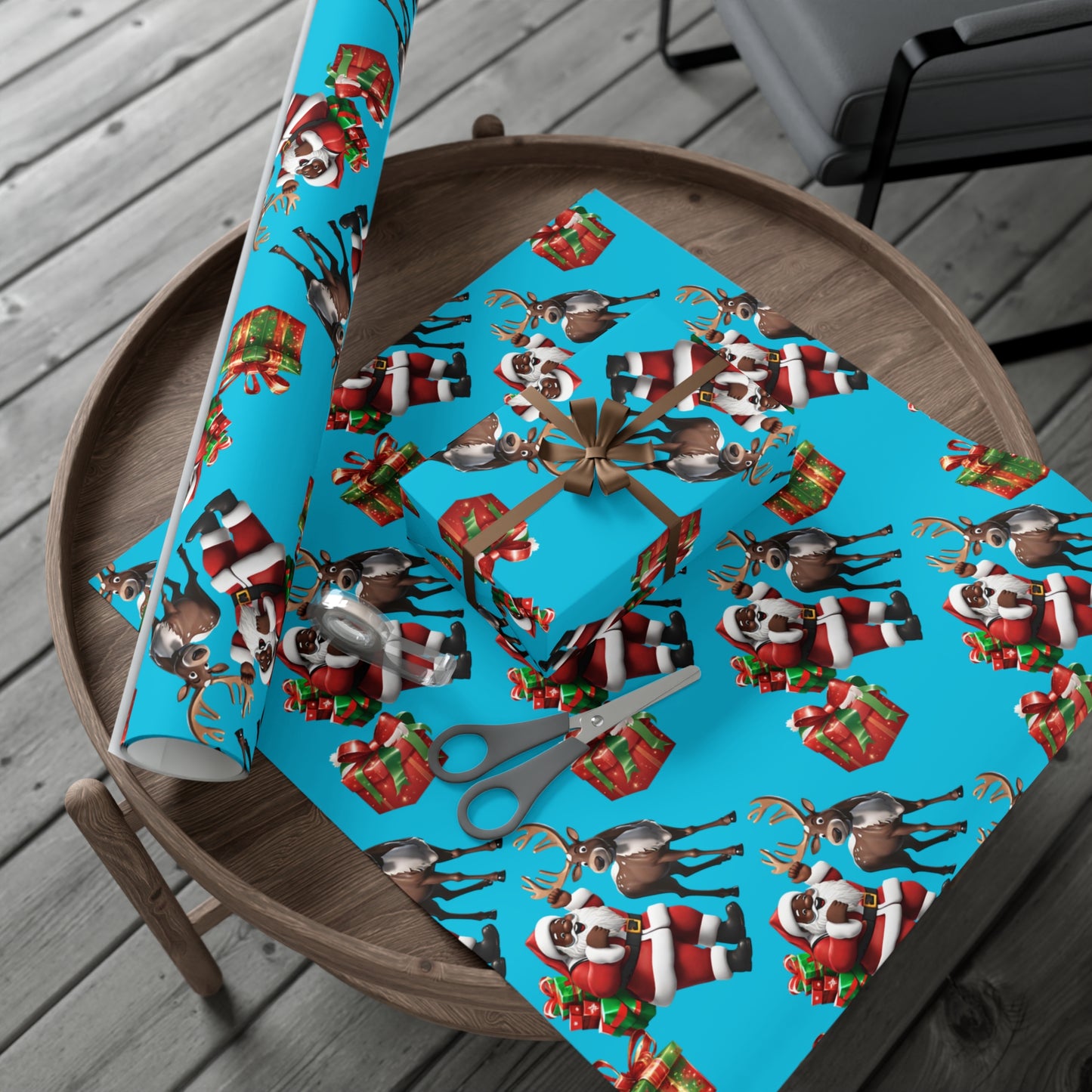 The Jolly Old Elf III - Turquoise