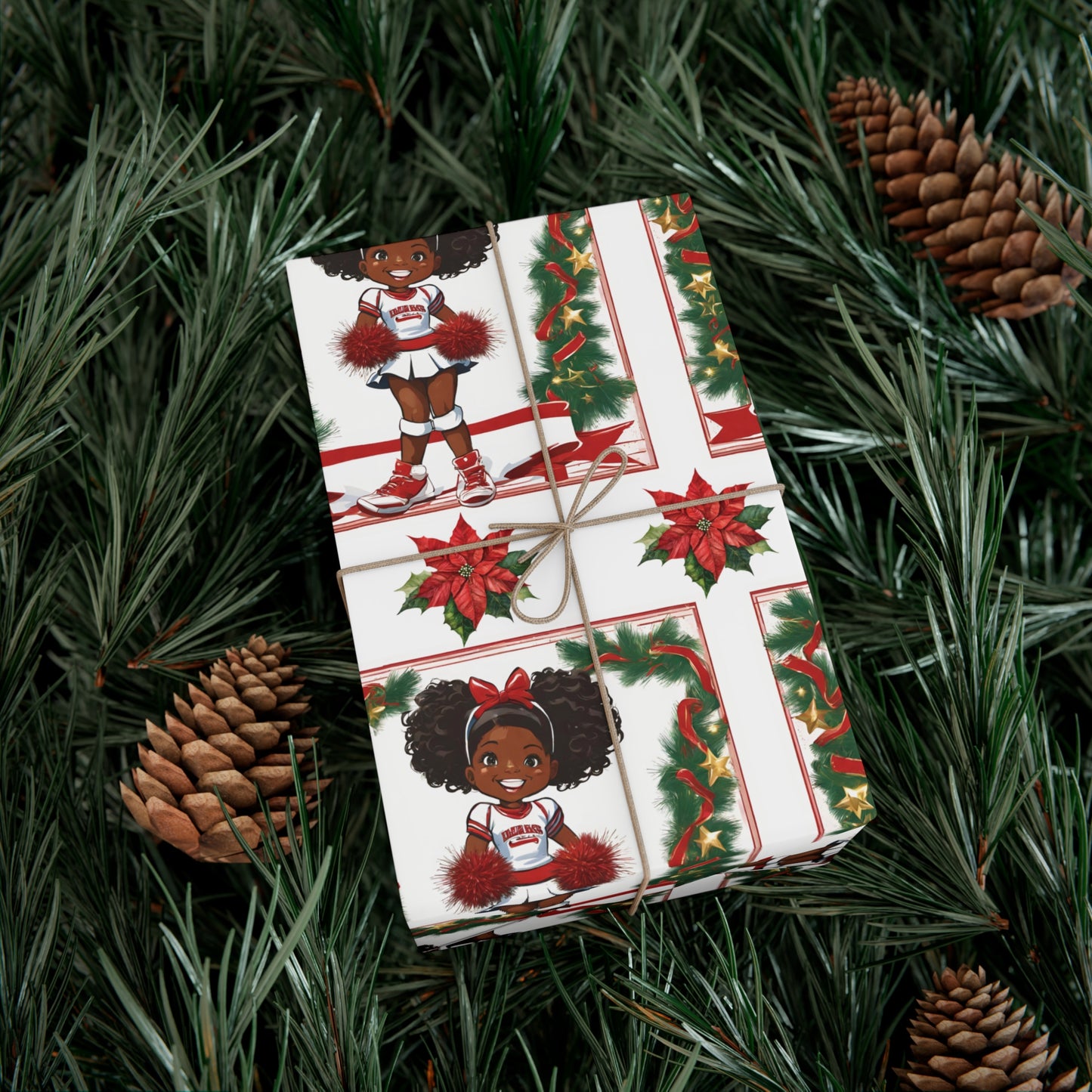 Little Miss Christmas Cheer I - White
