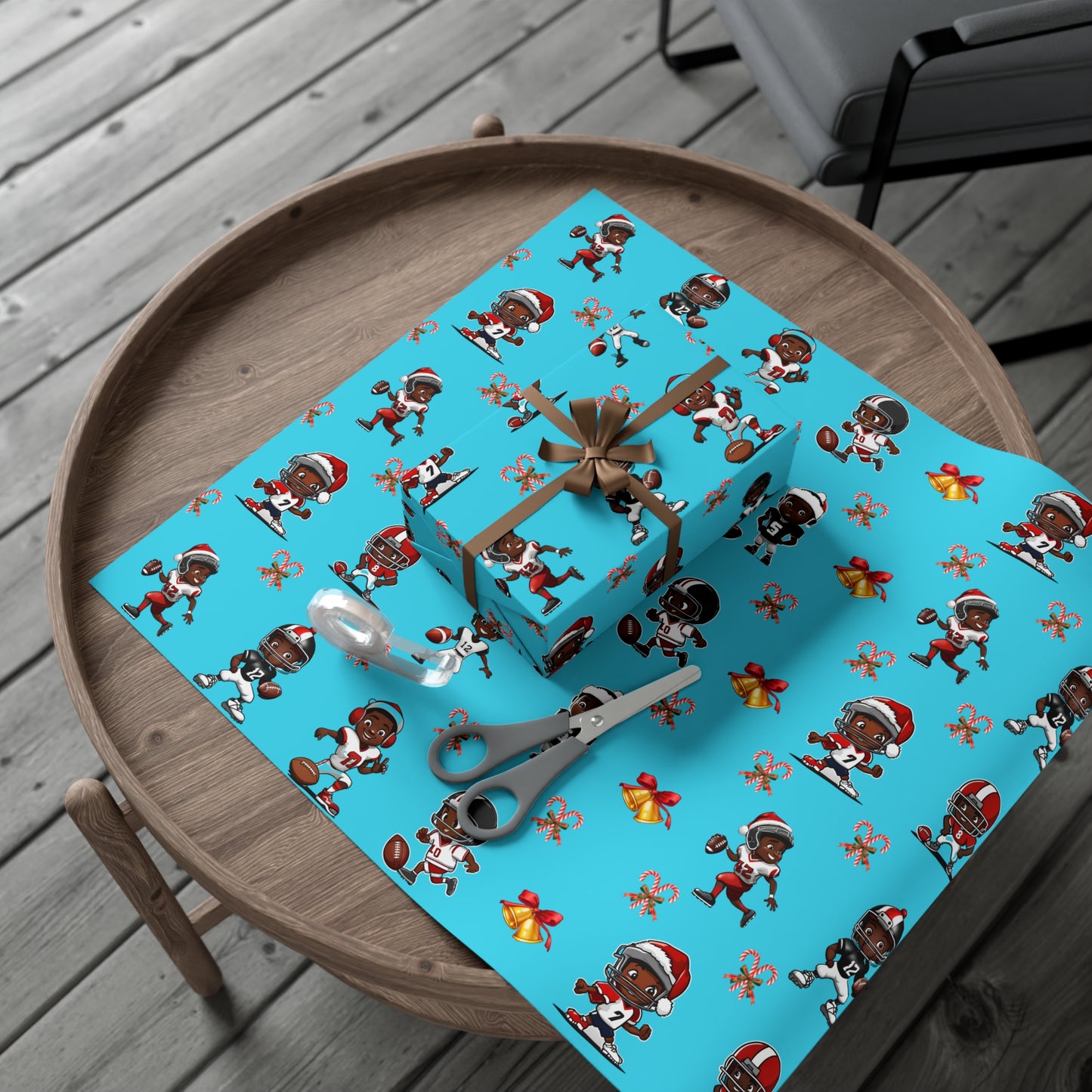 The Christmas Football Champ III - Turquoise