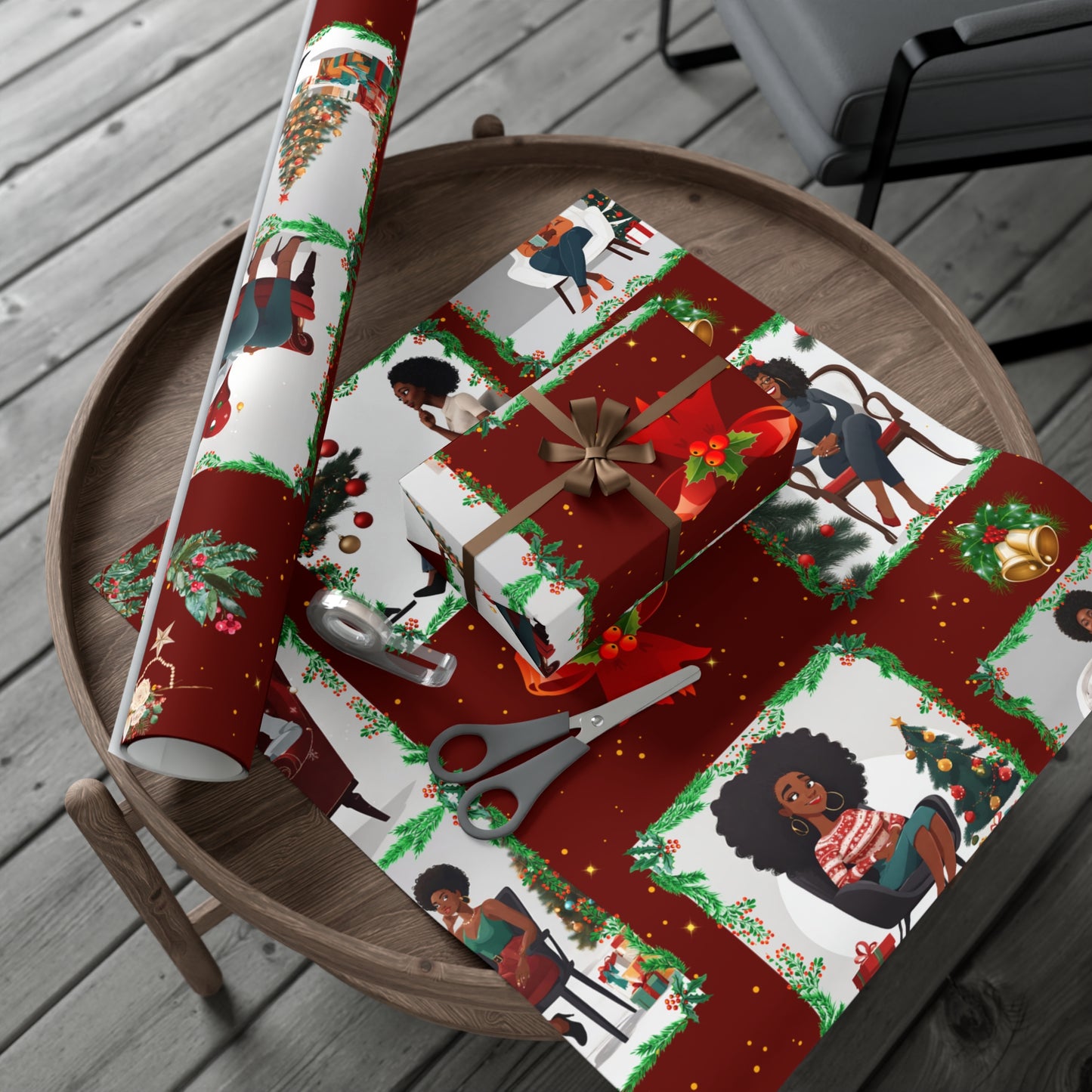 Merry Christmas Sis II - Dark Red