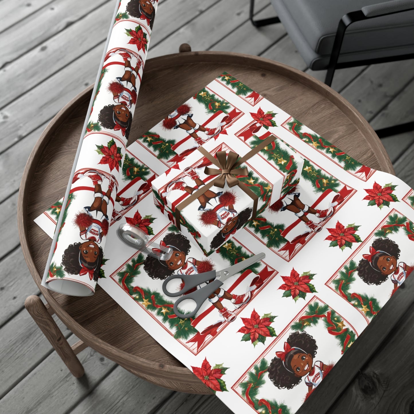 Little Miss Christmas Cheer I - White