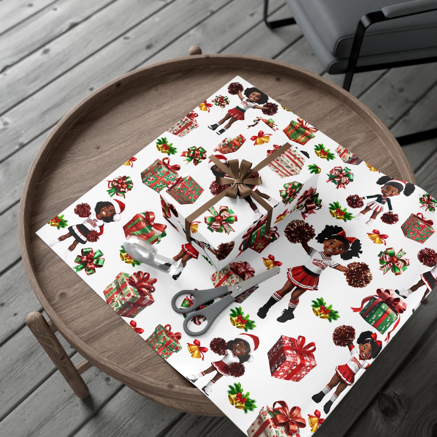 Little Miss Christmas Cheer III - White