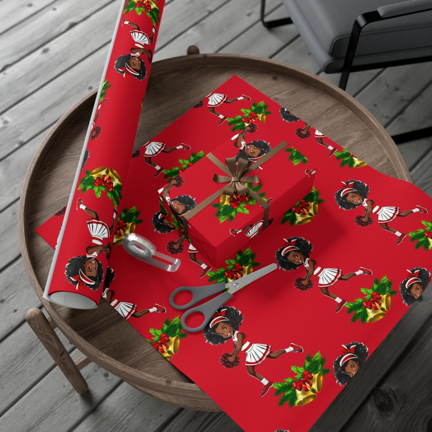 Little Miss Christmas Cheer II - Red