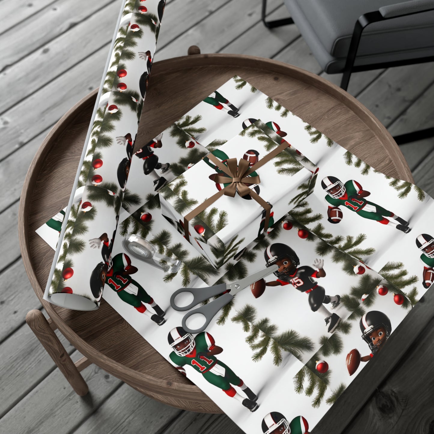 The Christmas Football Champ IV - White