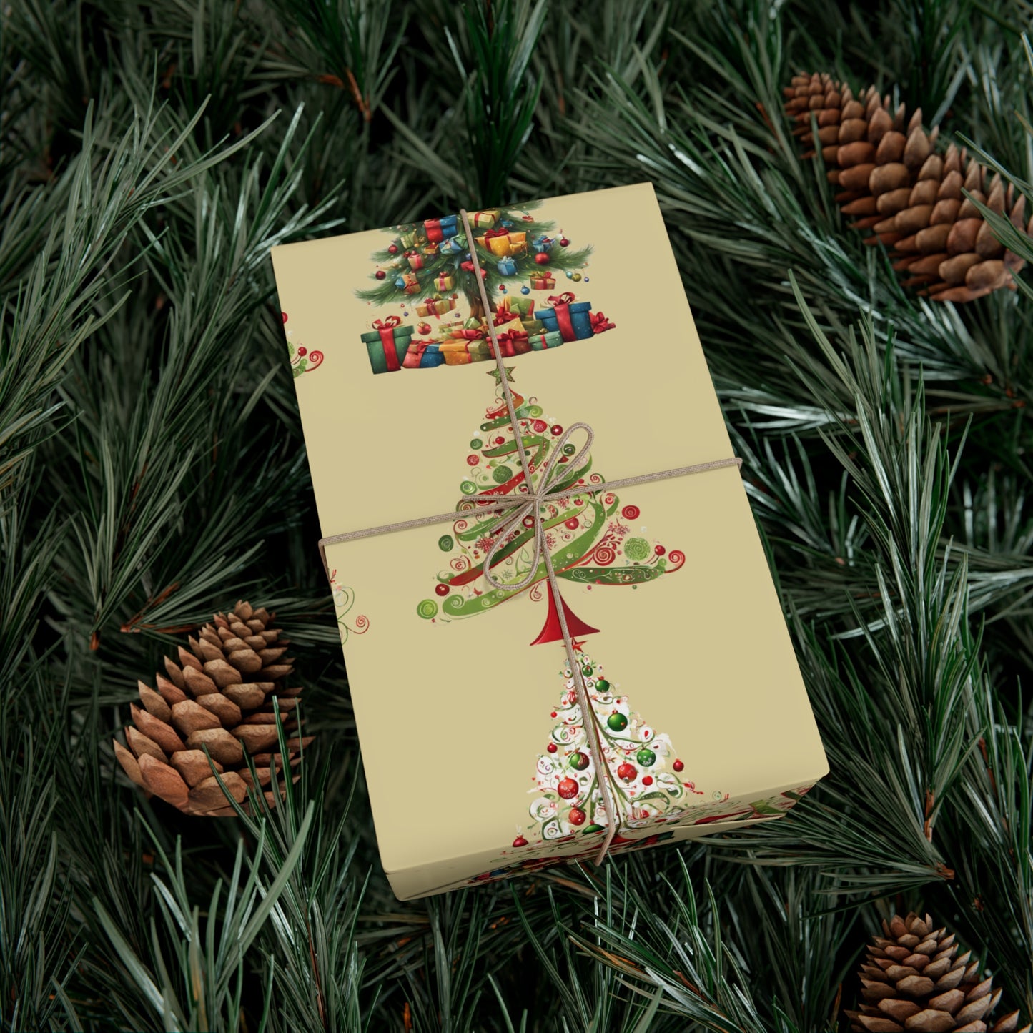 Time To Light The Tree I - Dark Yellow