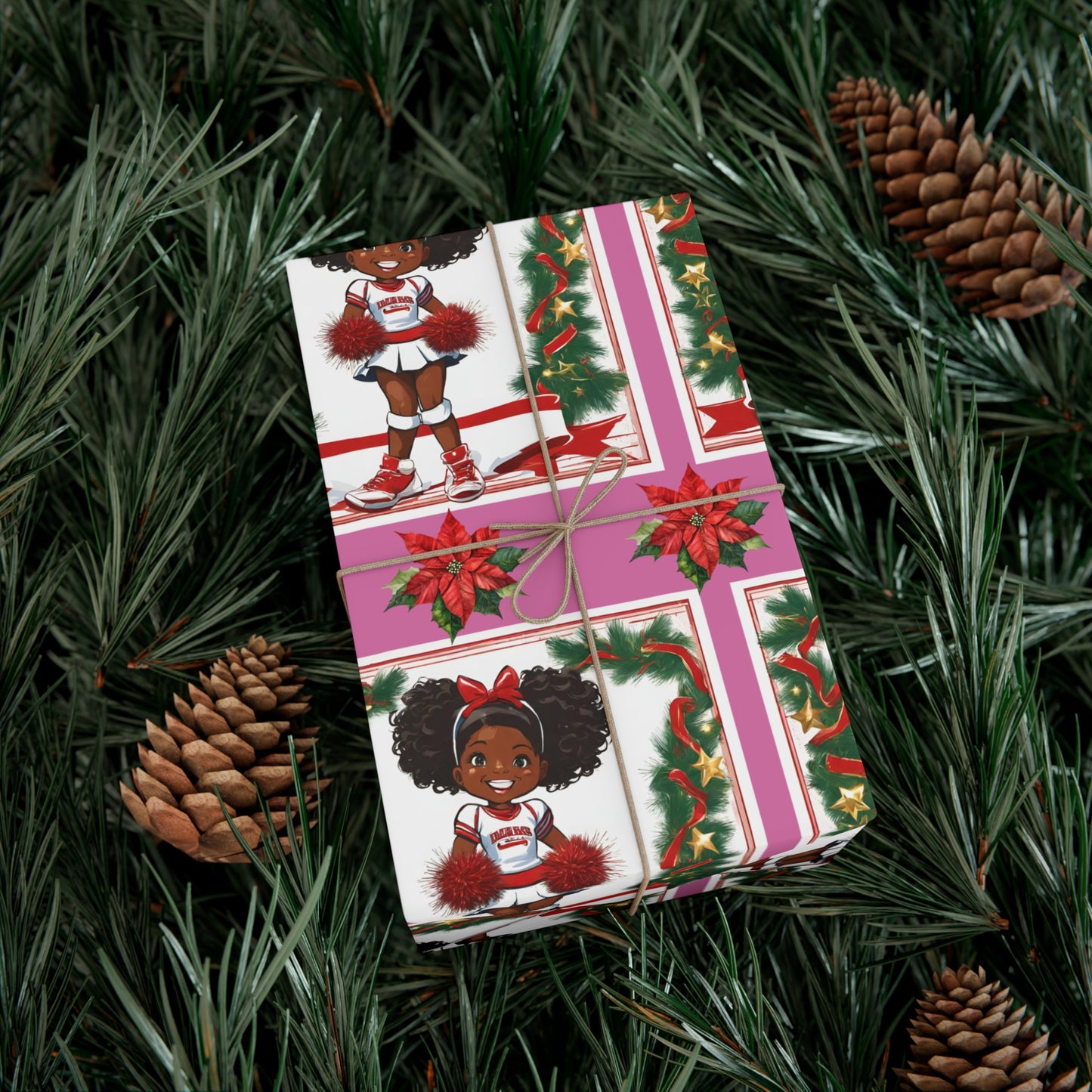 Little Miss Christmas Cheer I - Pink
