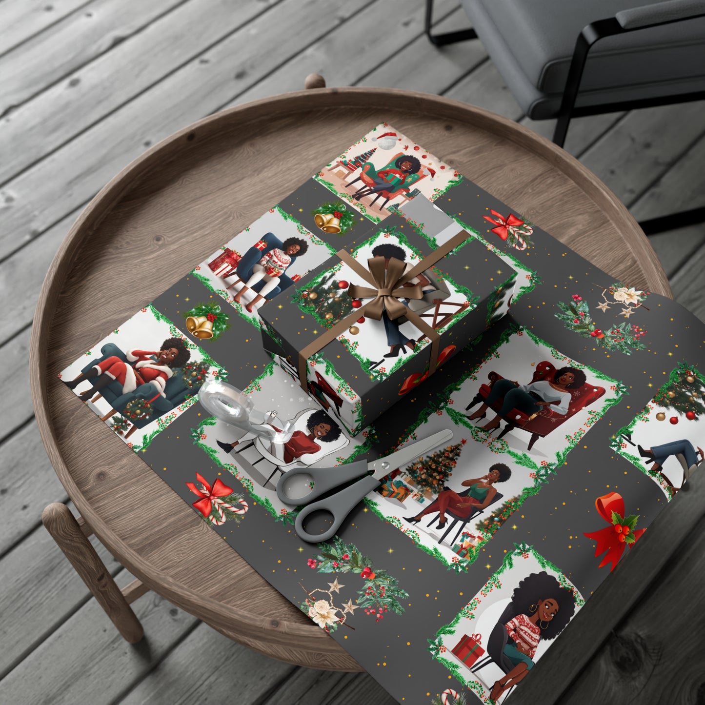 Merry Christmas Sis II - Charcoal Grey