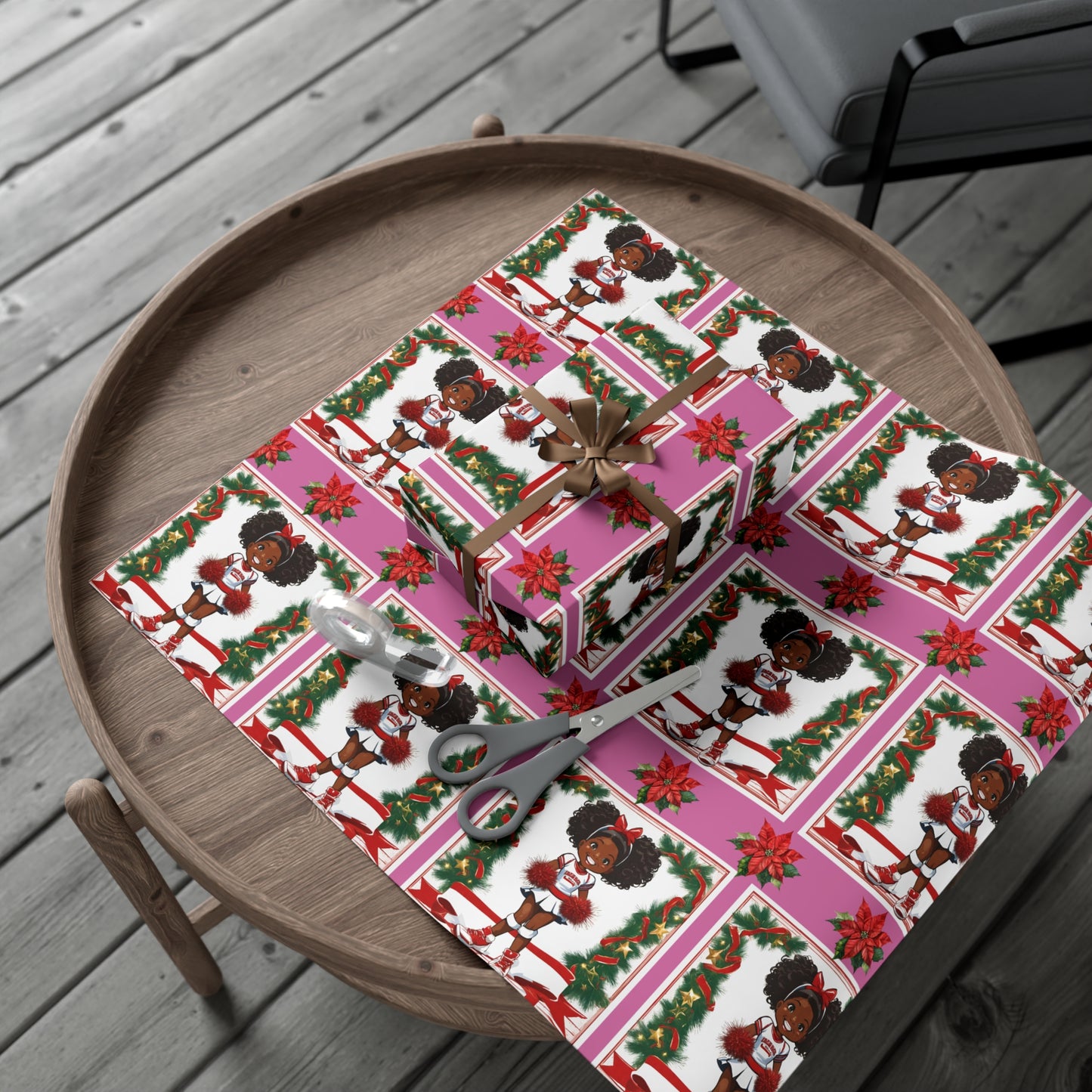 Little Miss Christmas Cheer I - Pink