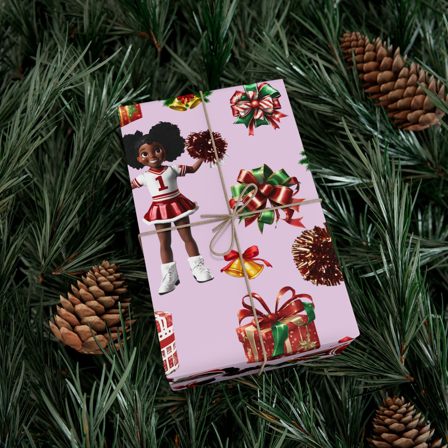 Little Miss Christmas Cheer III - Pink