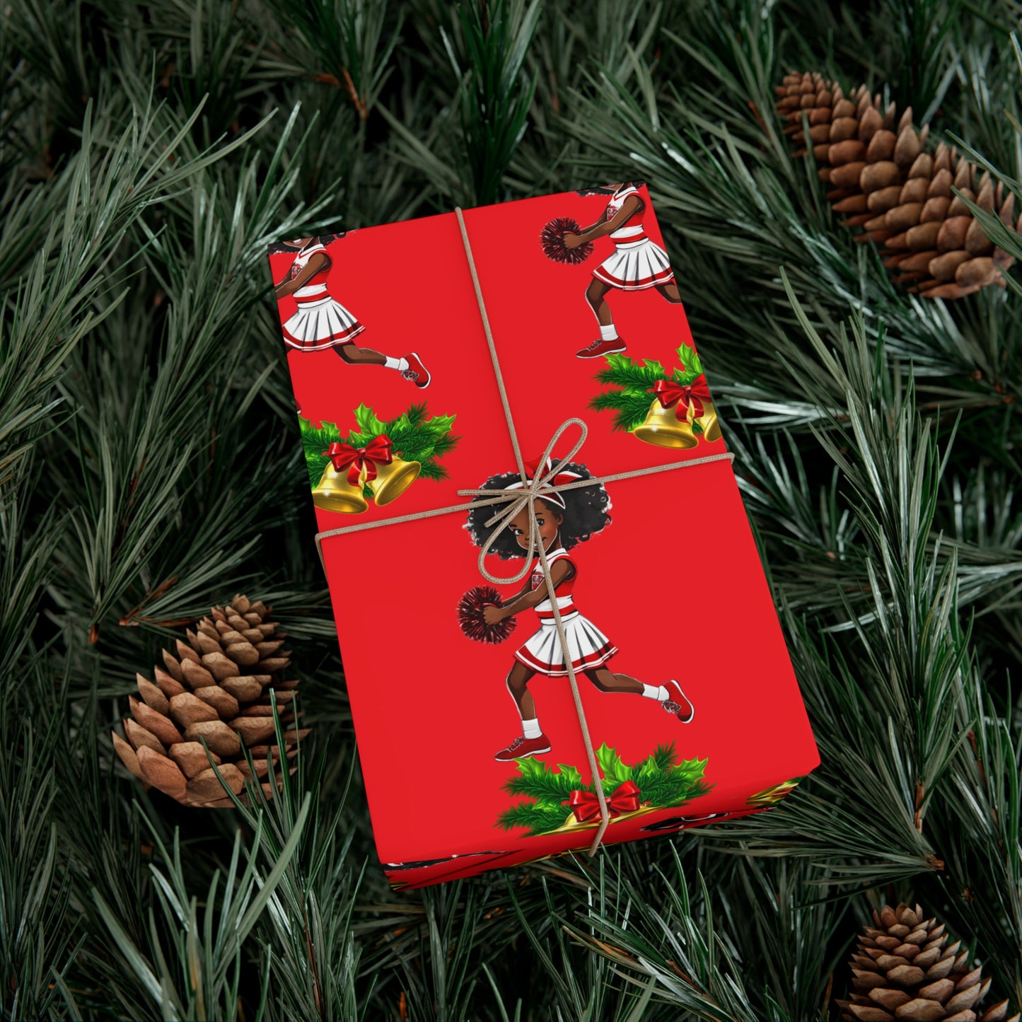 Little Miss Christmas Cheer II - Red