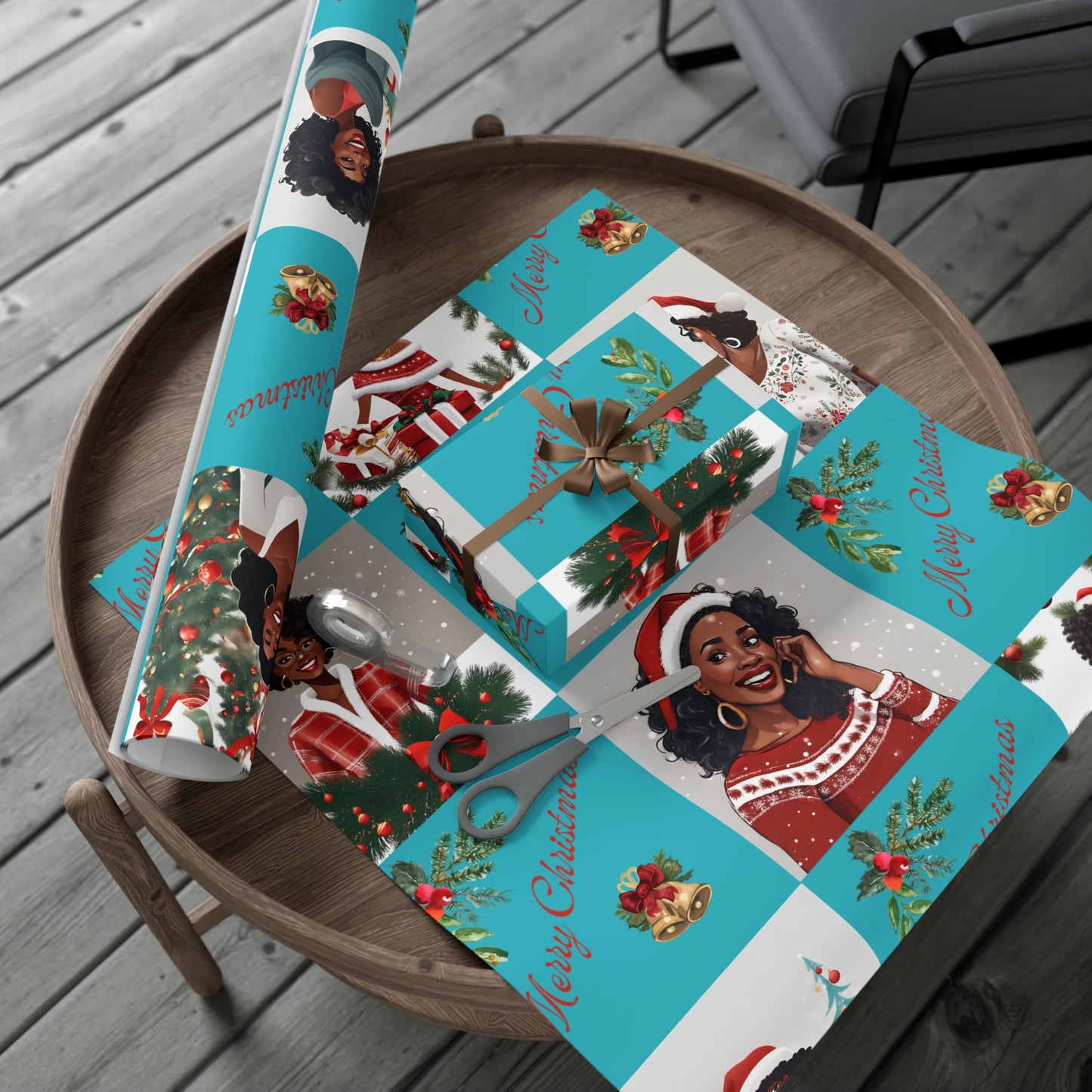 Merry Christmas Sis I - Turquoise