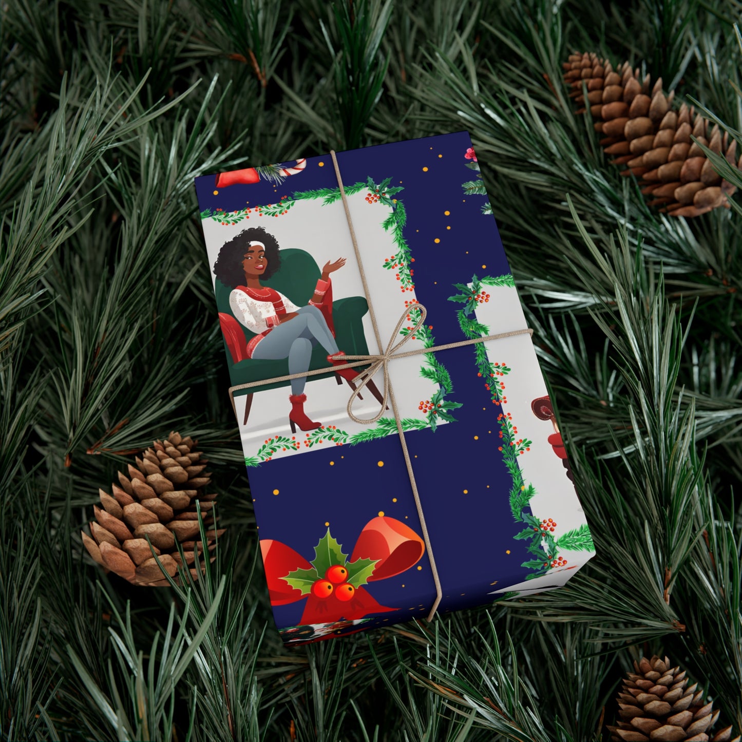 Merry Christmas Sis II - Midnight Blue
