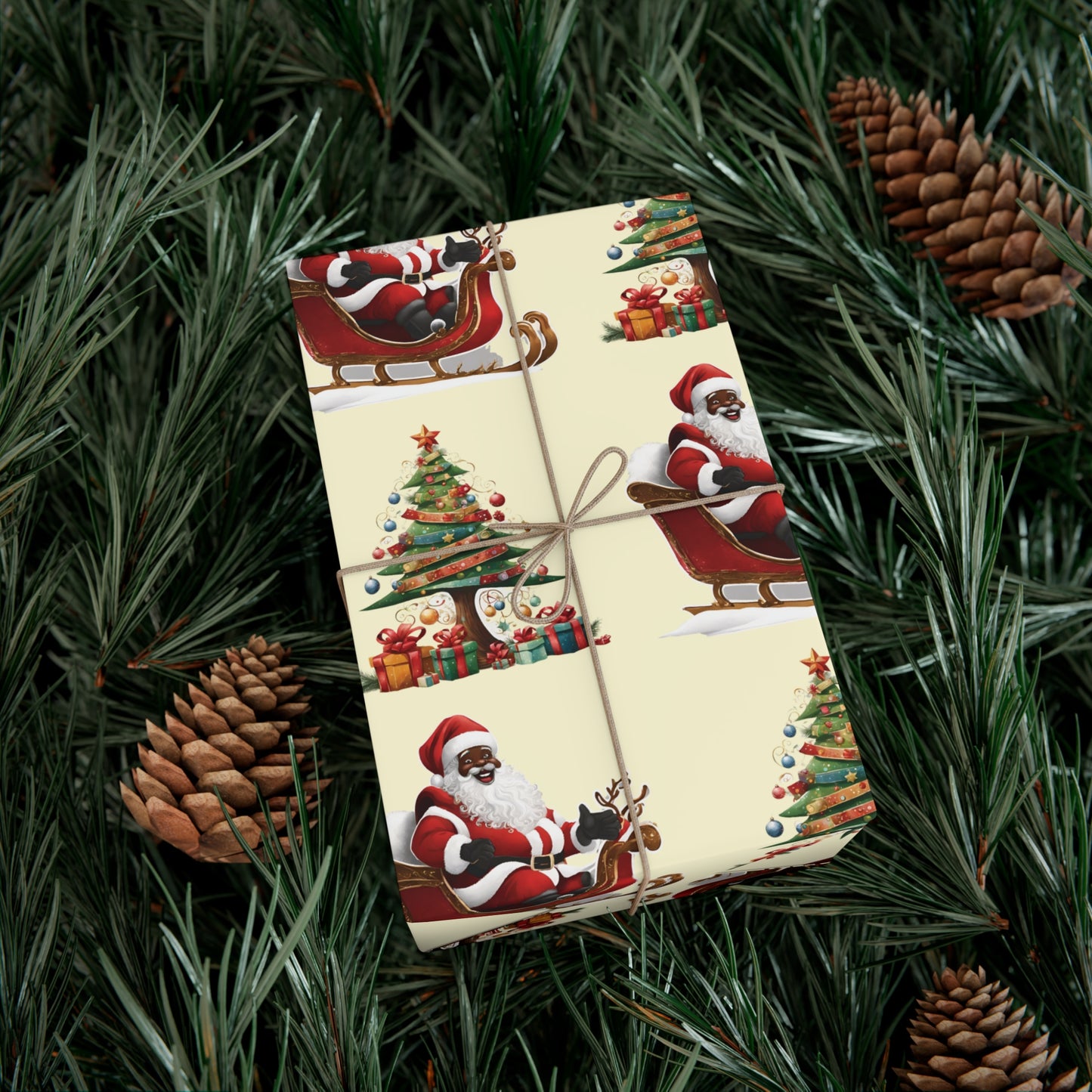 The Jolly Old Elf I - Yellow