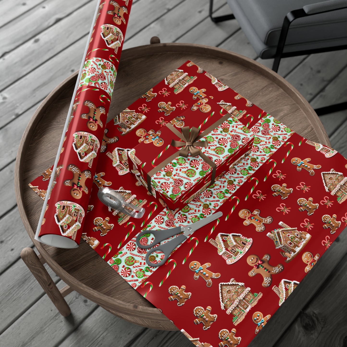 The Gingerbread Man - Dark Red