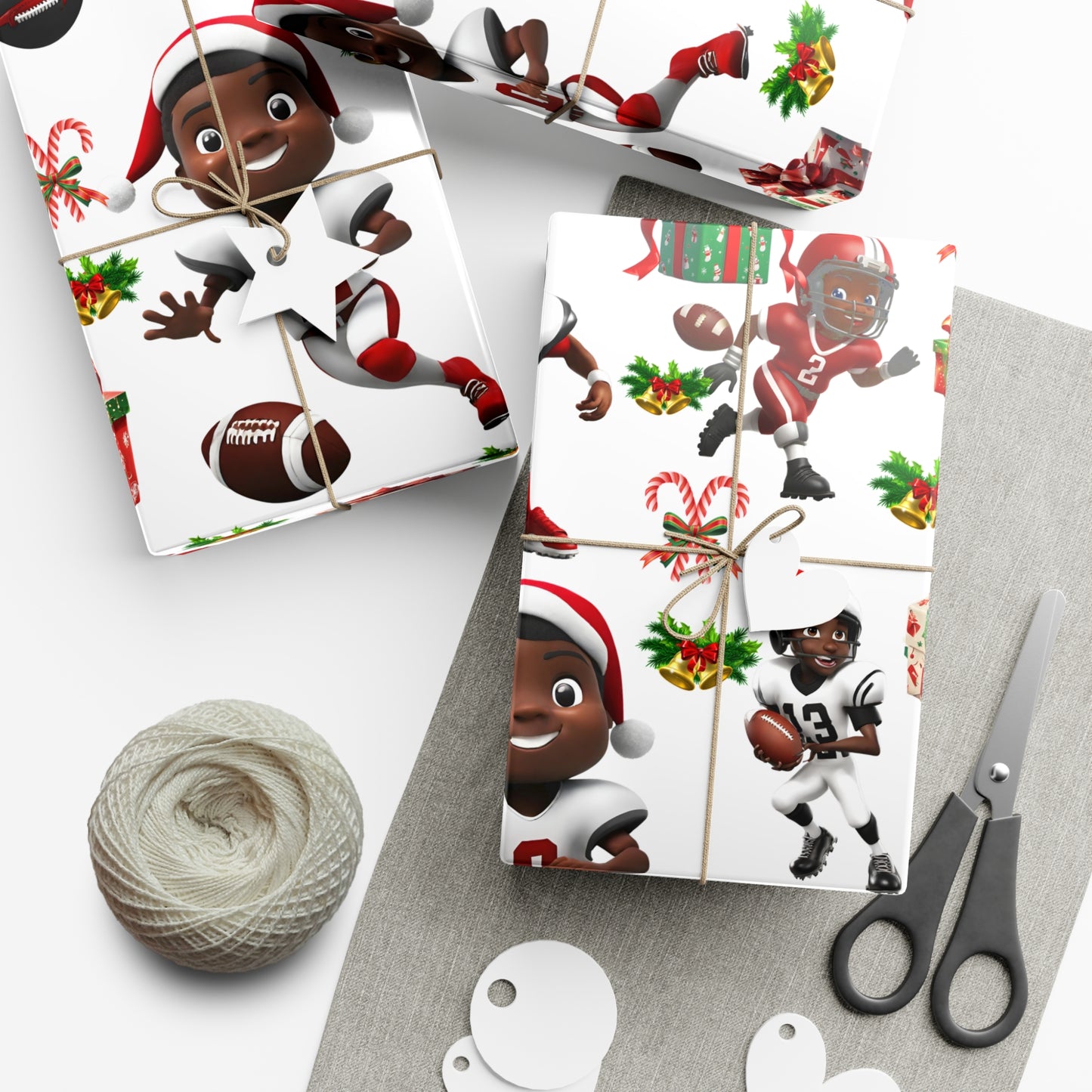 The Christmas Football Champ II - White