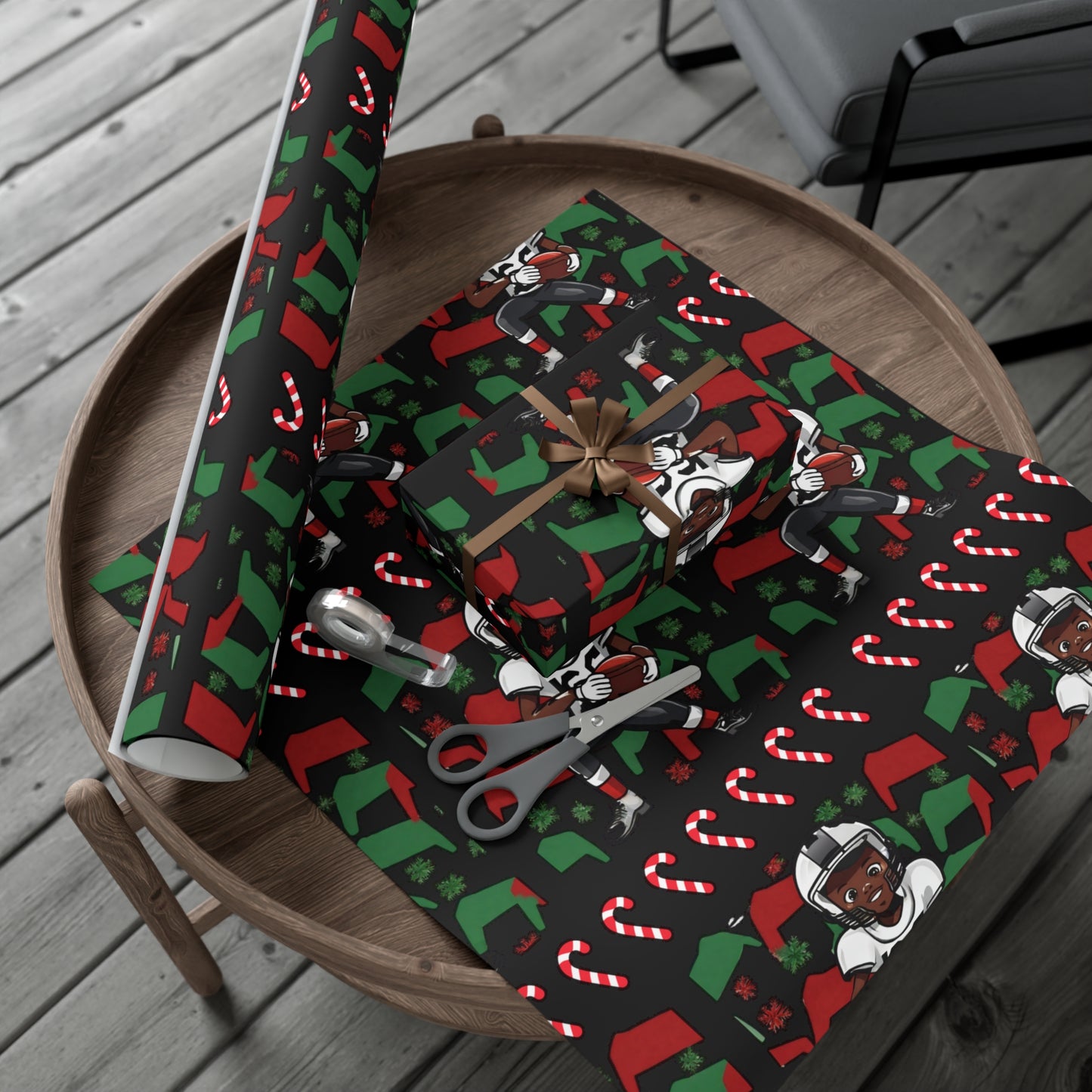 The Christmas Football Champ I - Black