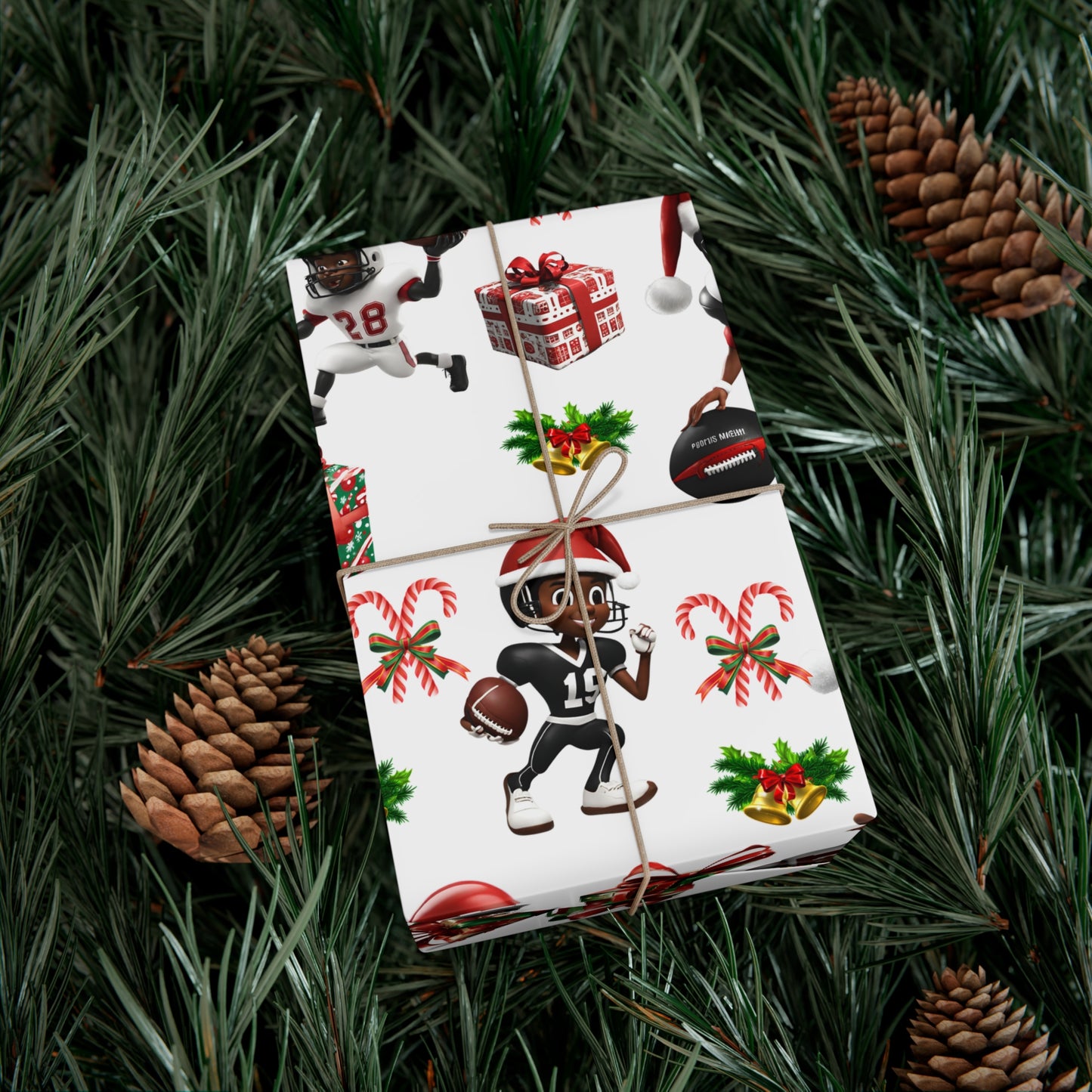 The Christmas Football Champ II - White