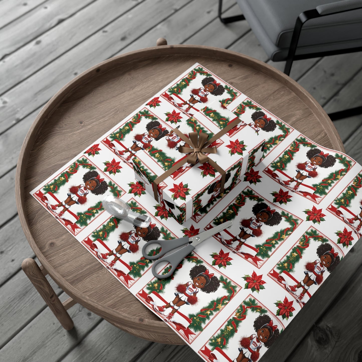 Little Miss Christmas Cheer I - White
