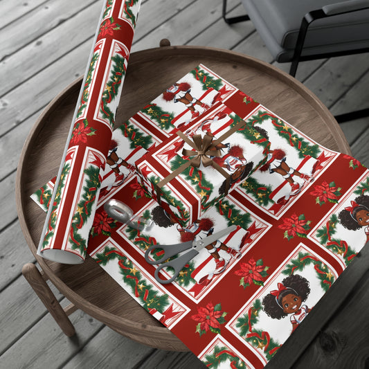 Little Miss Christmas Cheer I - Red