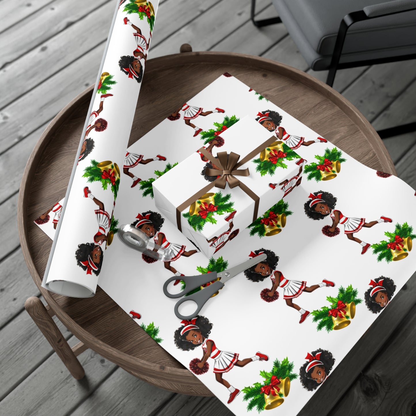 Little Miss Christmas Cheer II - White