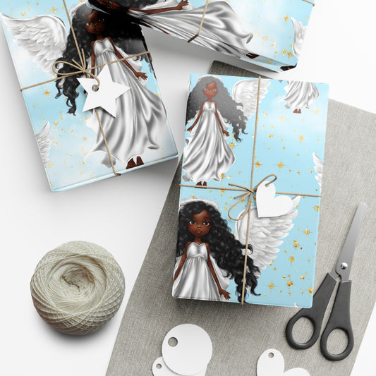 Christmas Angel I - Sky Blue