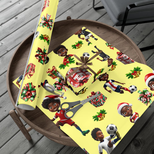 Christmas Soccer Star I - Yellow