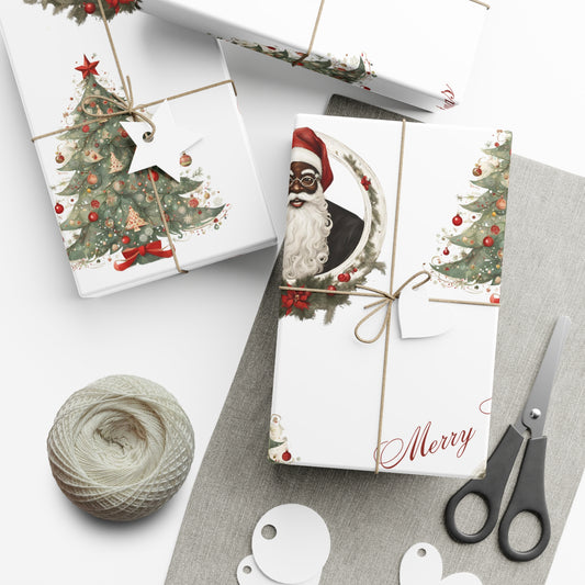 Vintage Santa II - White