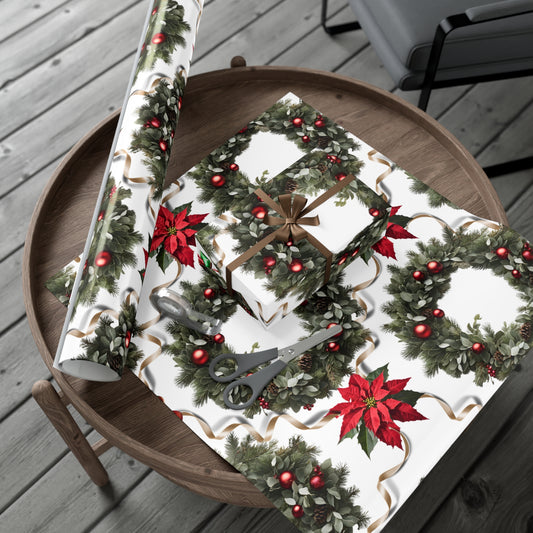 Wreaths, Bells and Bows II - White