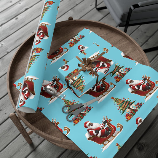 The Jolly Old Elf I - Blue