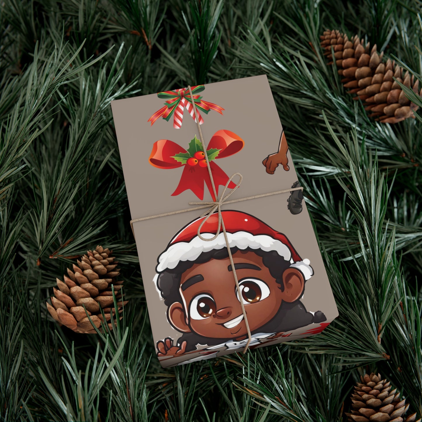 Christmas Soccer Star II - Beige